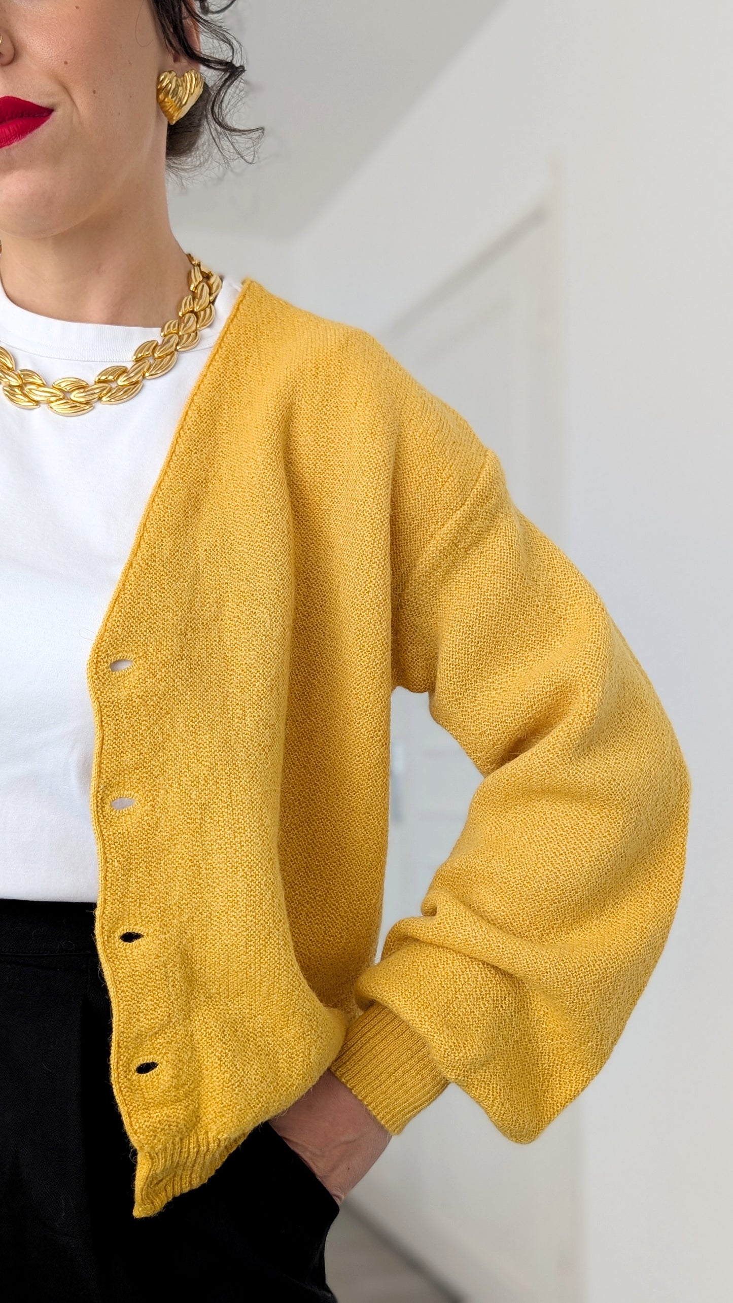 Cardigan pure laine alpaca du 34 au 42