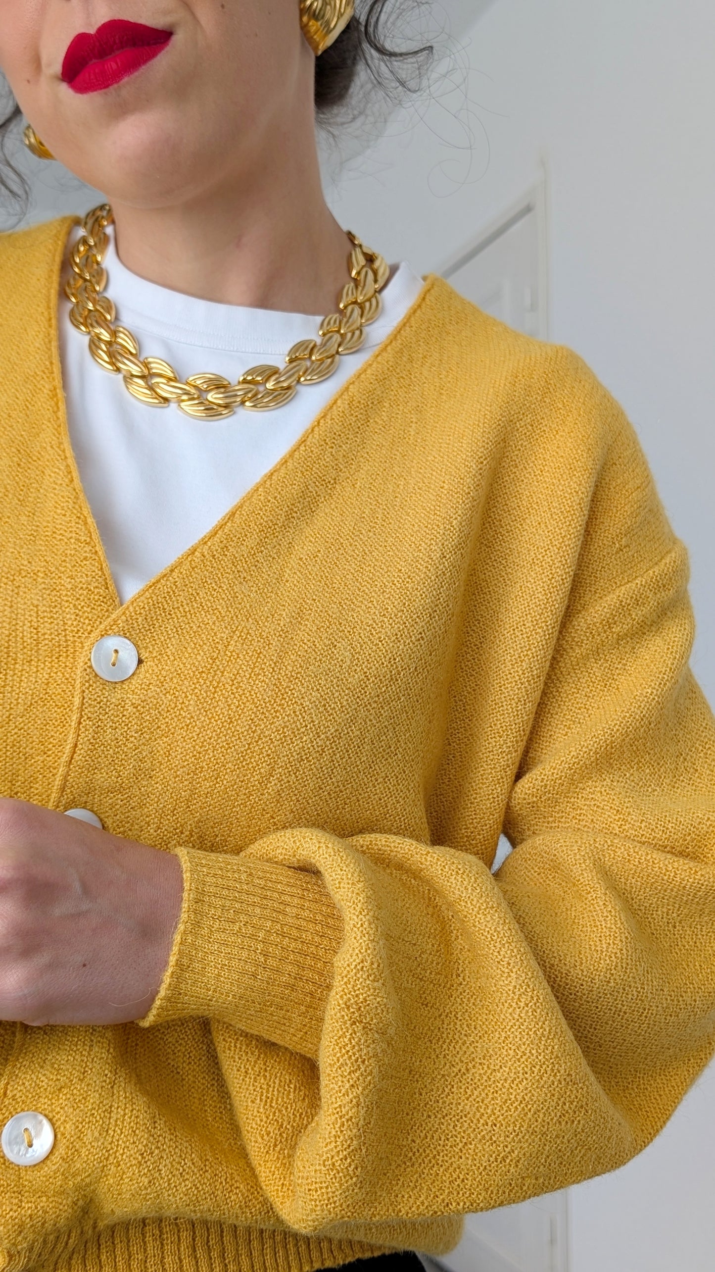 Cardigan pure laine alpaca du 34 au 42