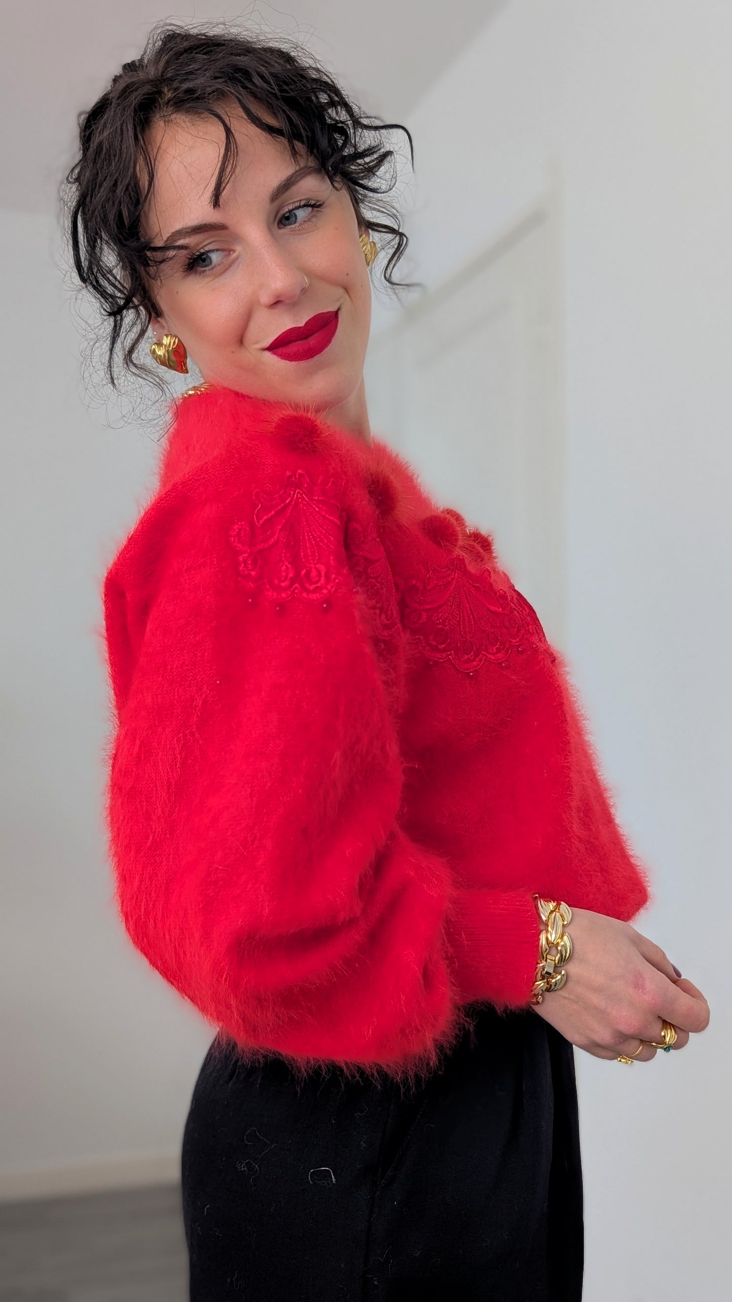 Pull angora 80s du 34 au 42