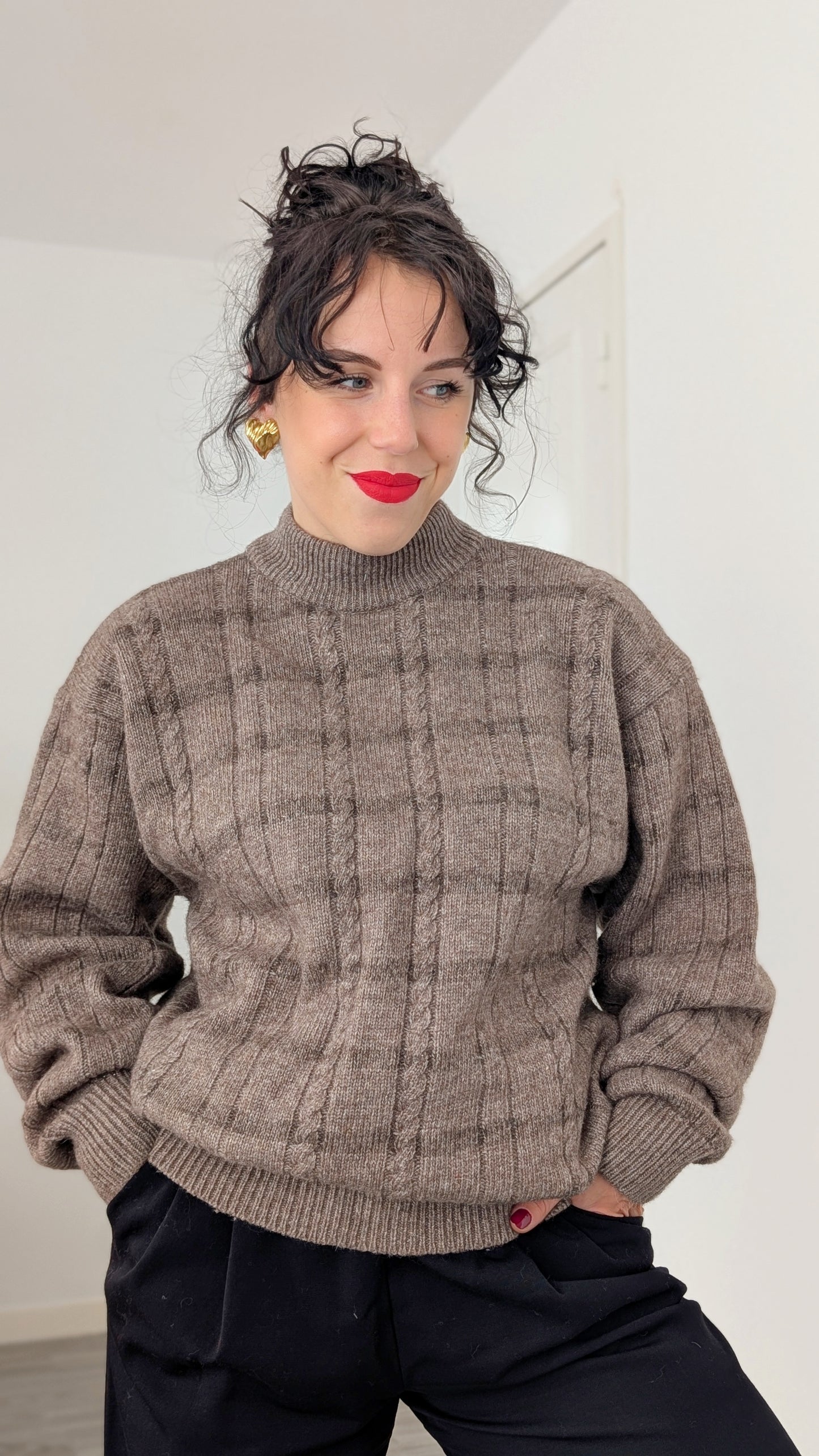 Pull laine douce jusqu'à une taille 42