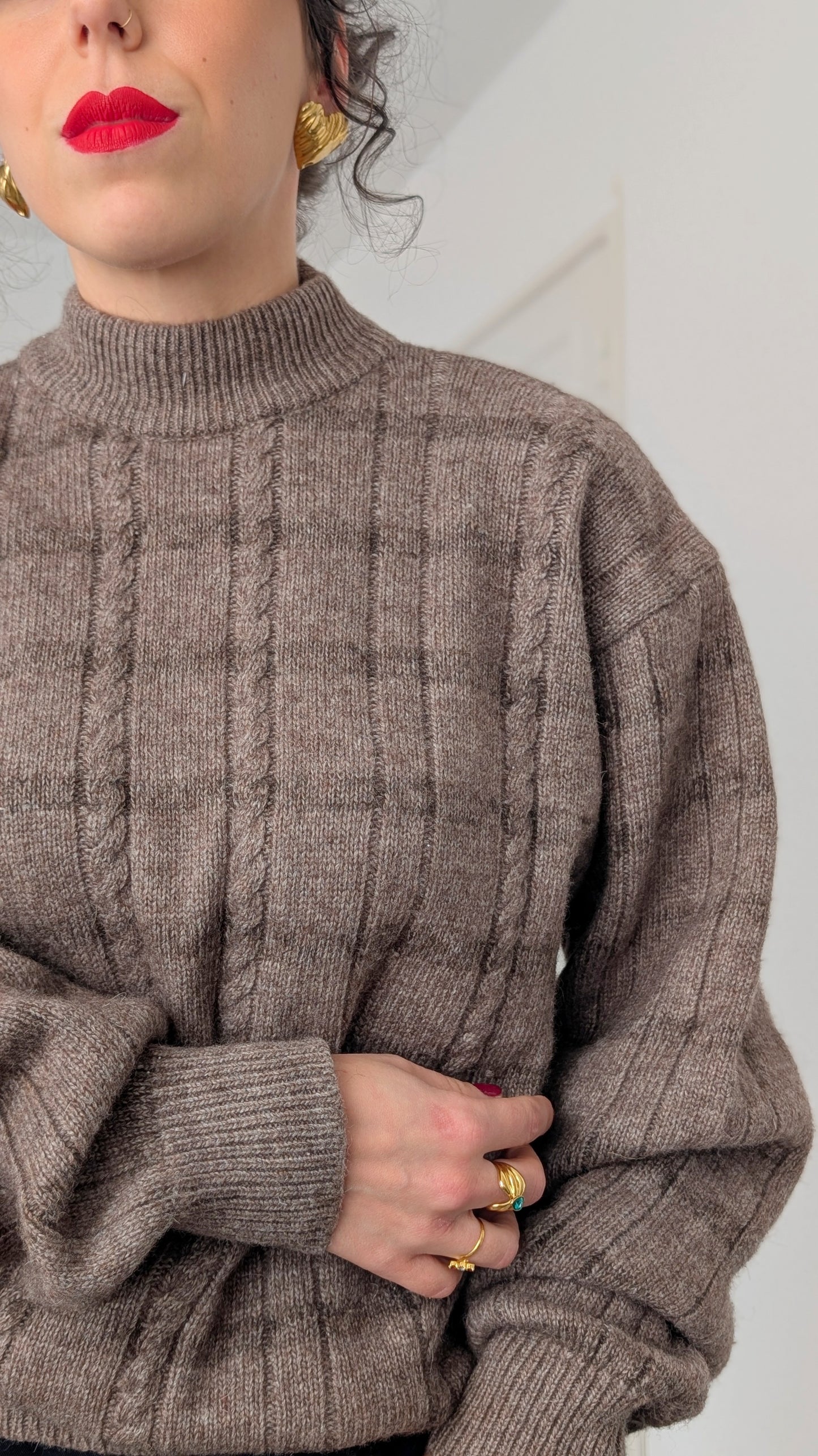 Pull laine douce jusqu'à une taille 42