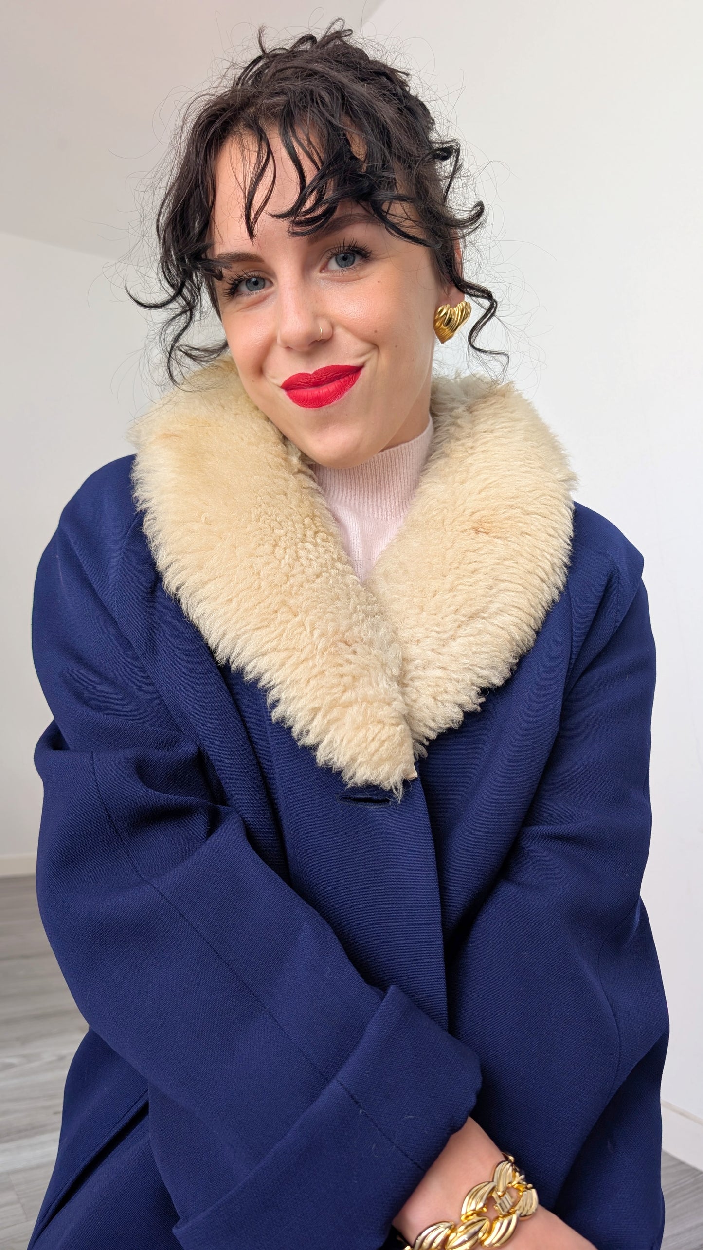 Manteau laine 1960 jusqu'à taille 40