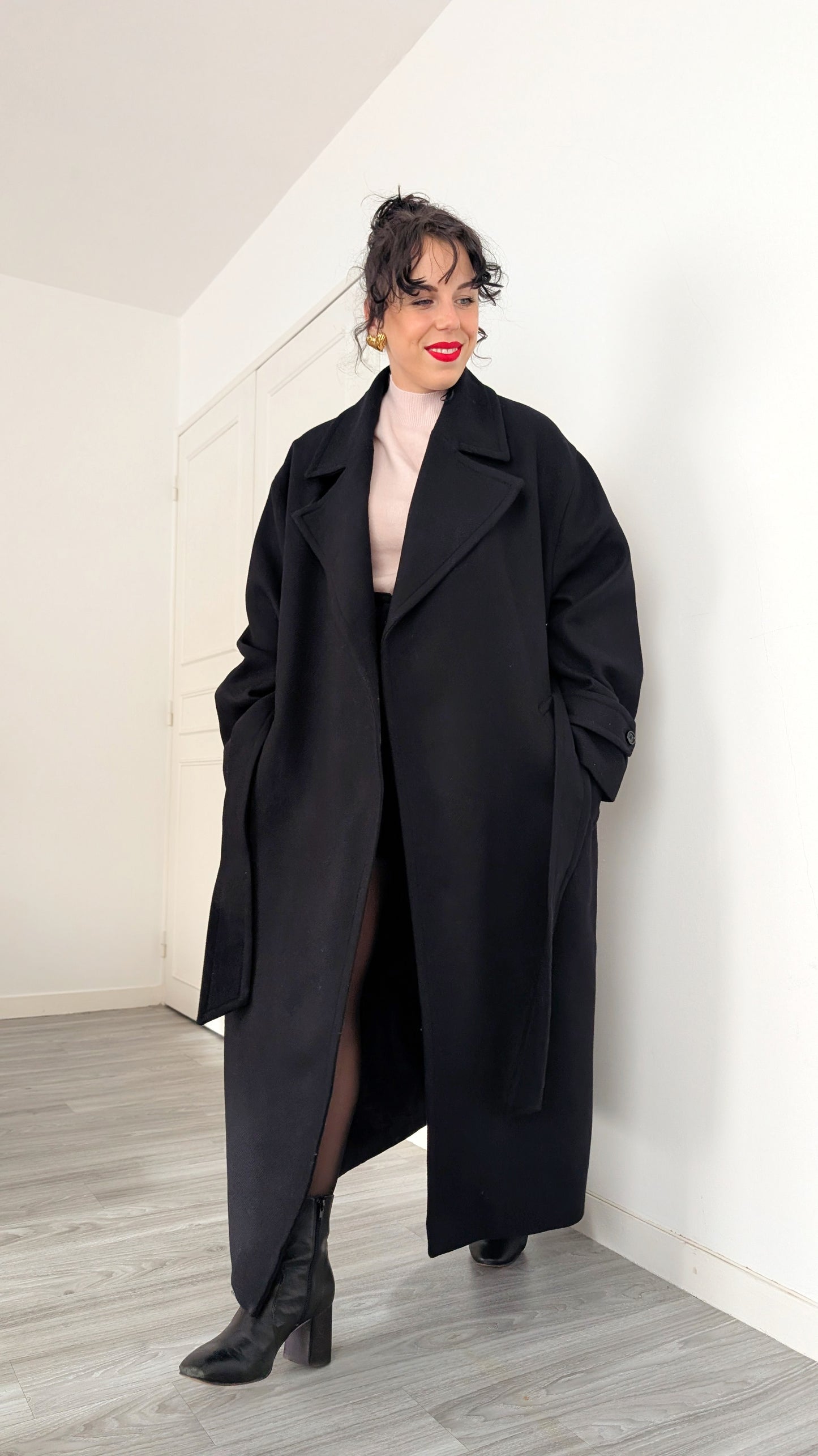 Manteau laine 2nde main T42