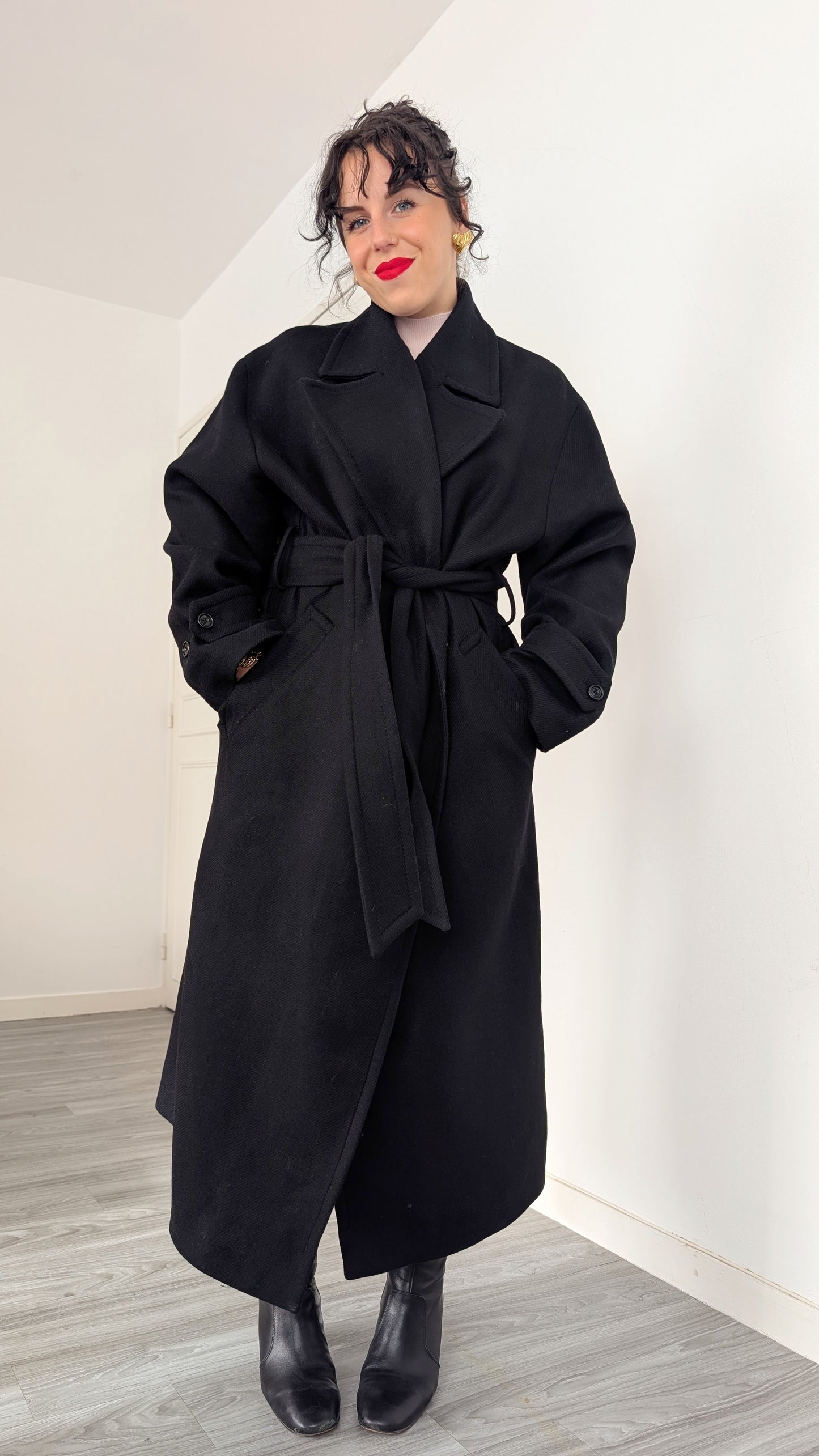 Manteau laine 2nde main T42