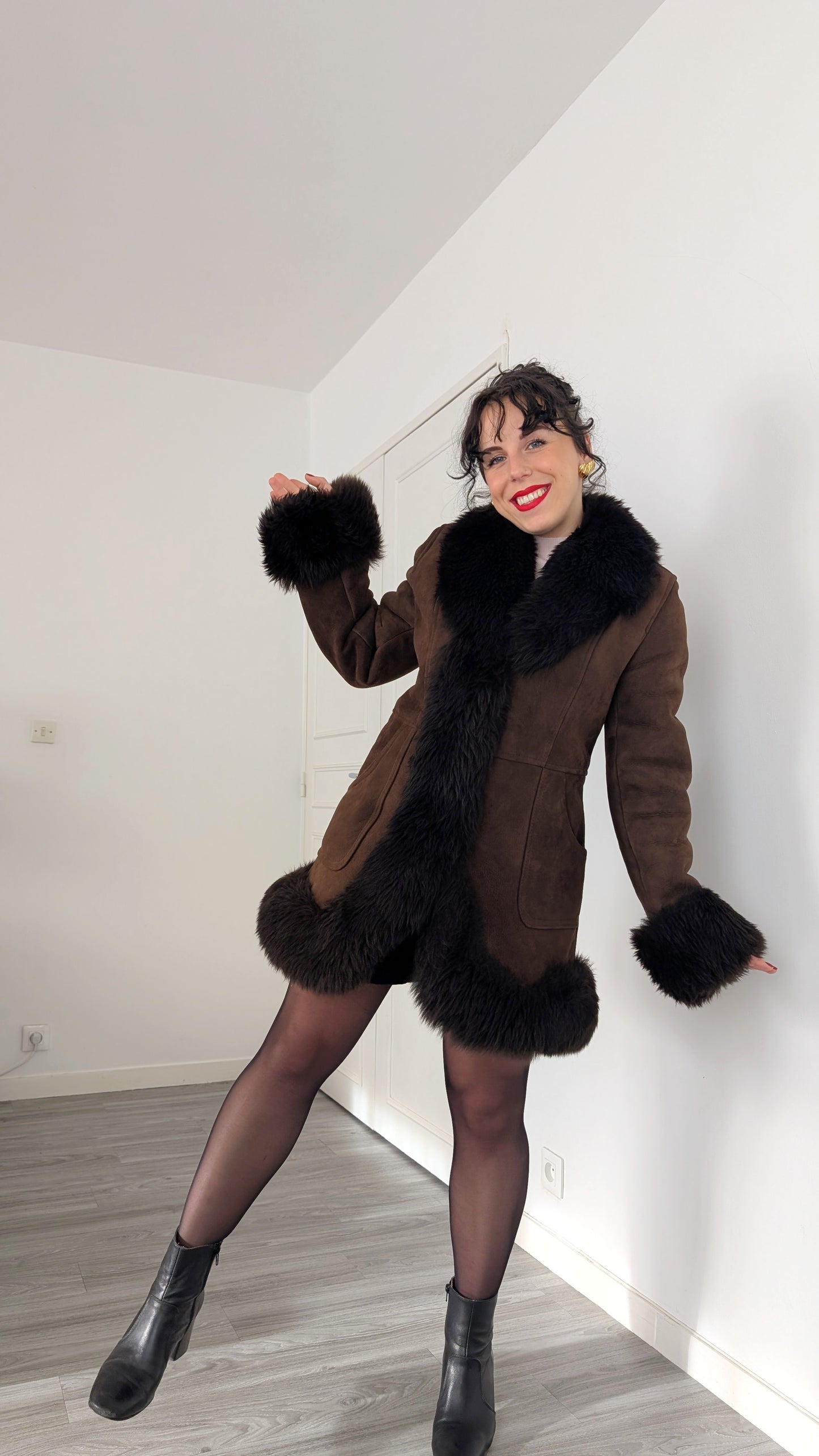 Manteau afghan 1970 T36