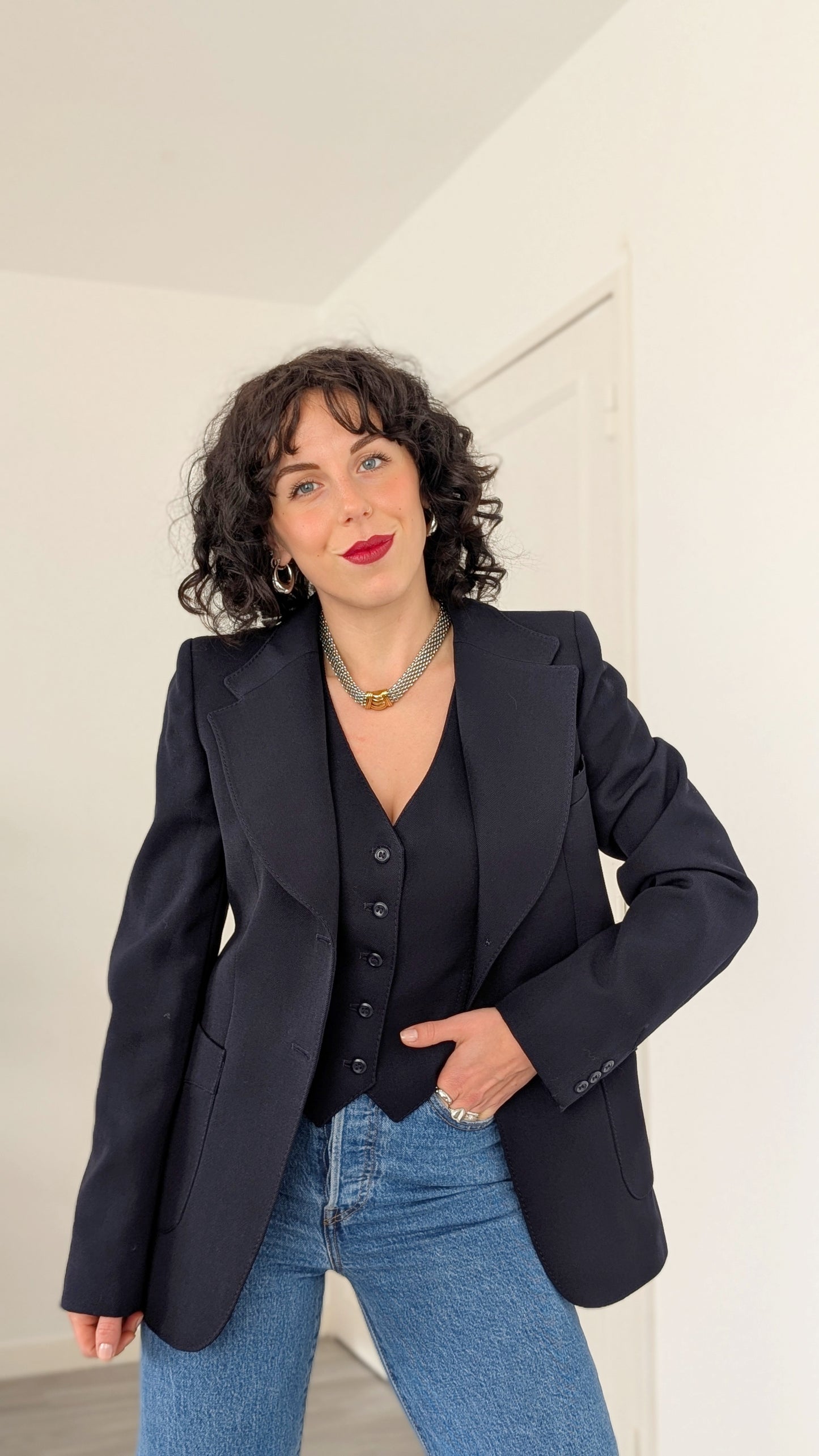 Ensemble blazer et veston 70s T36