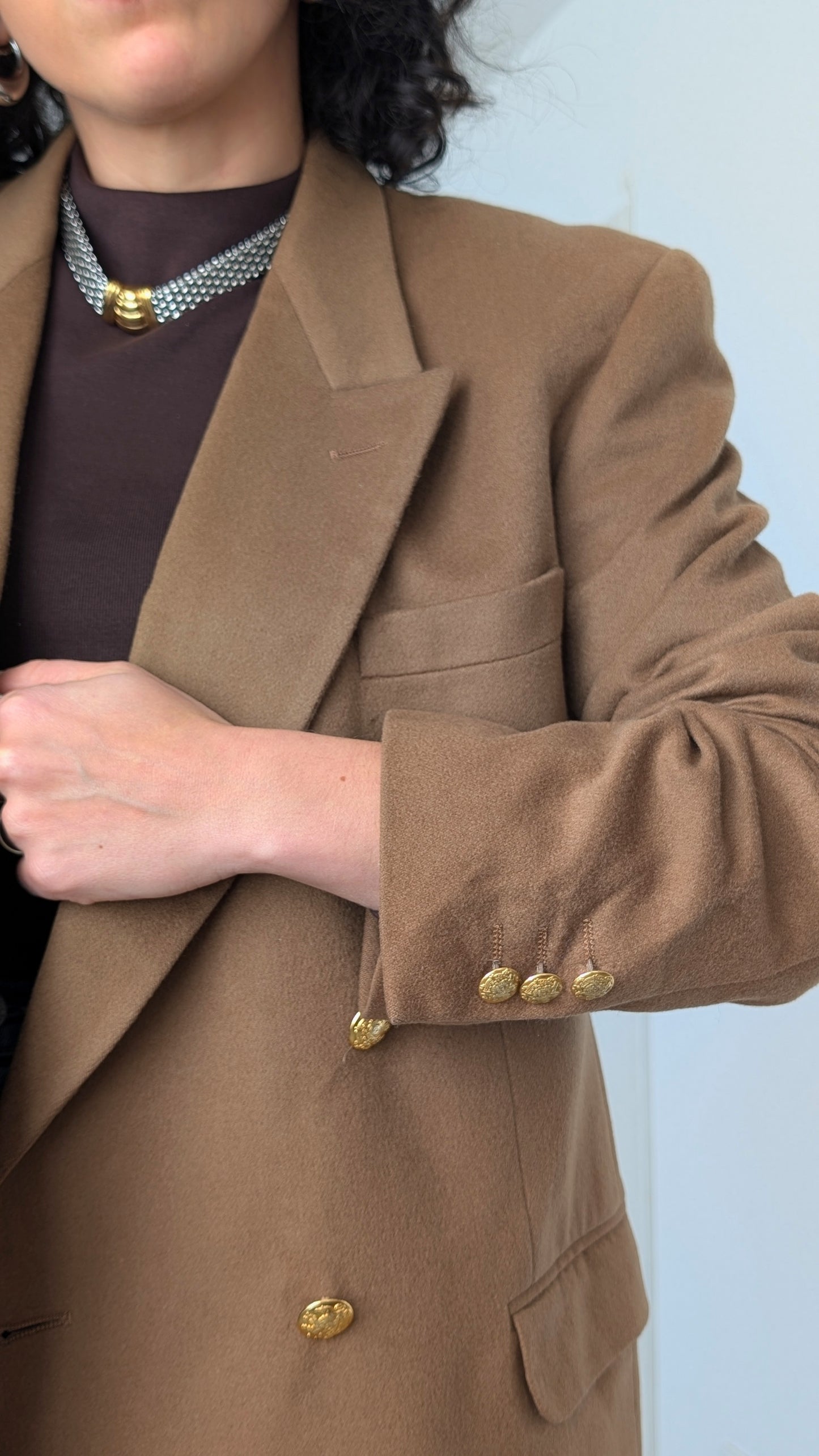 Blazer laine et cachemire T42