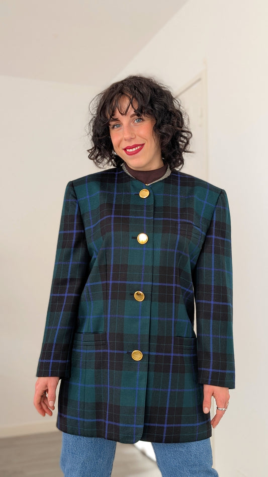 Blazer 80s pure laine T42