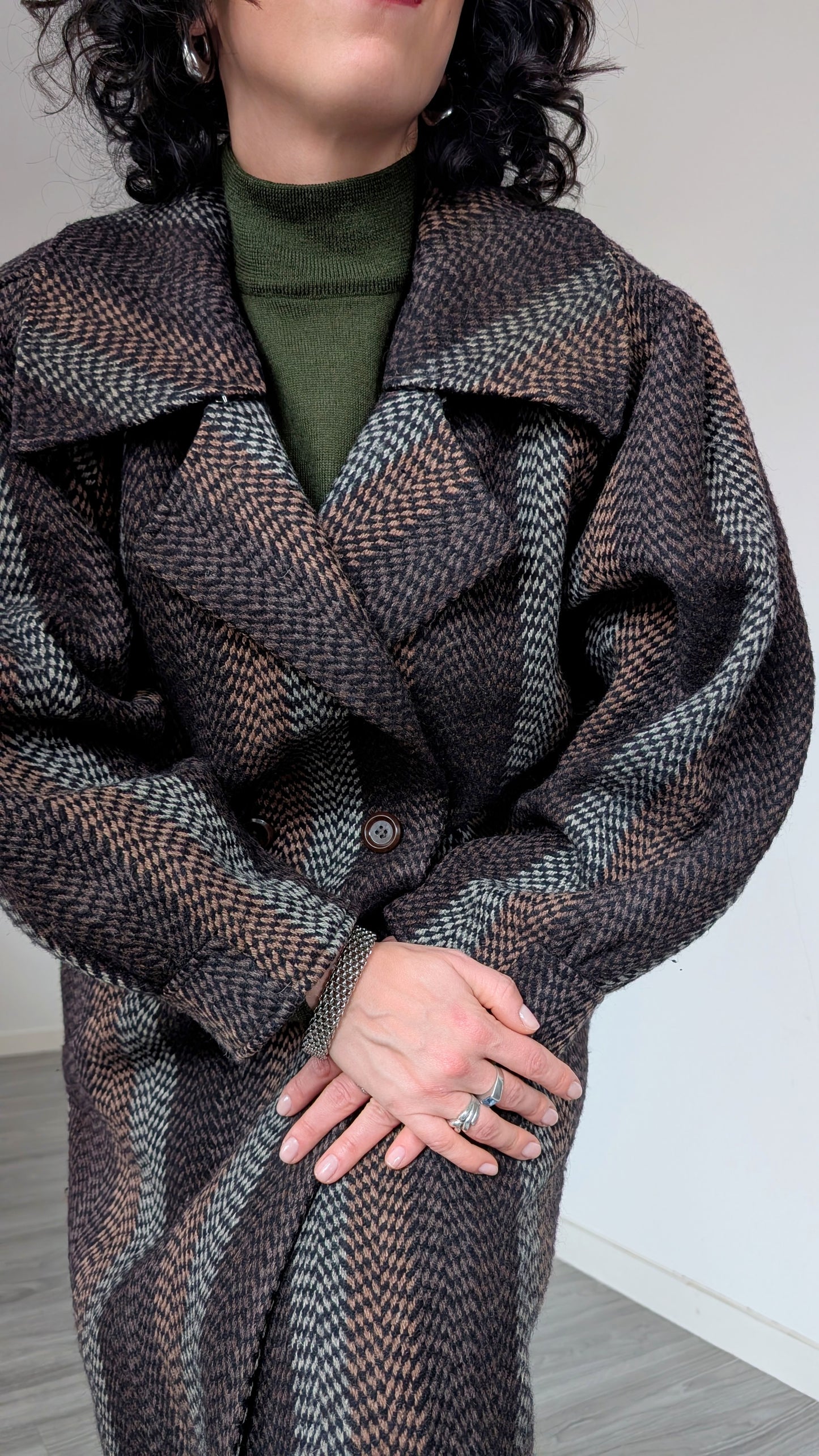 Manteau 1980 laine T38-40