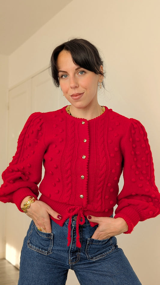 Cardigan autrichien laine T36