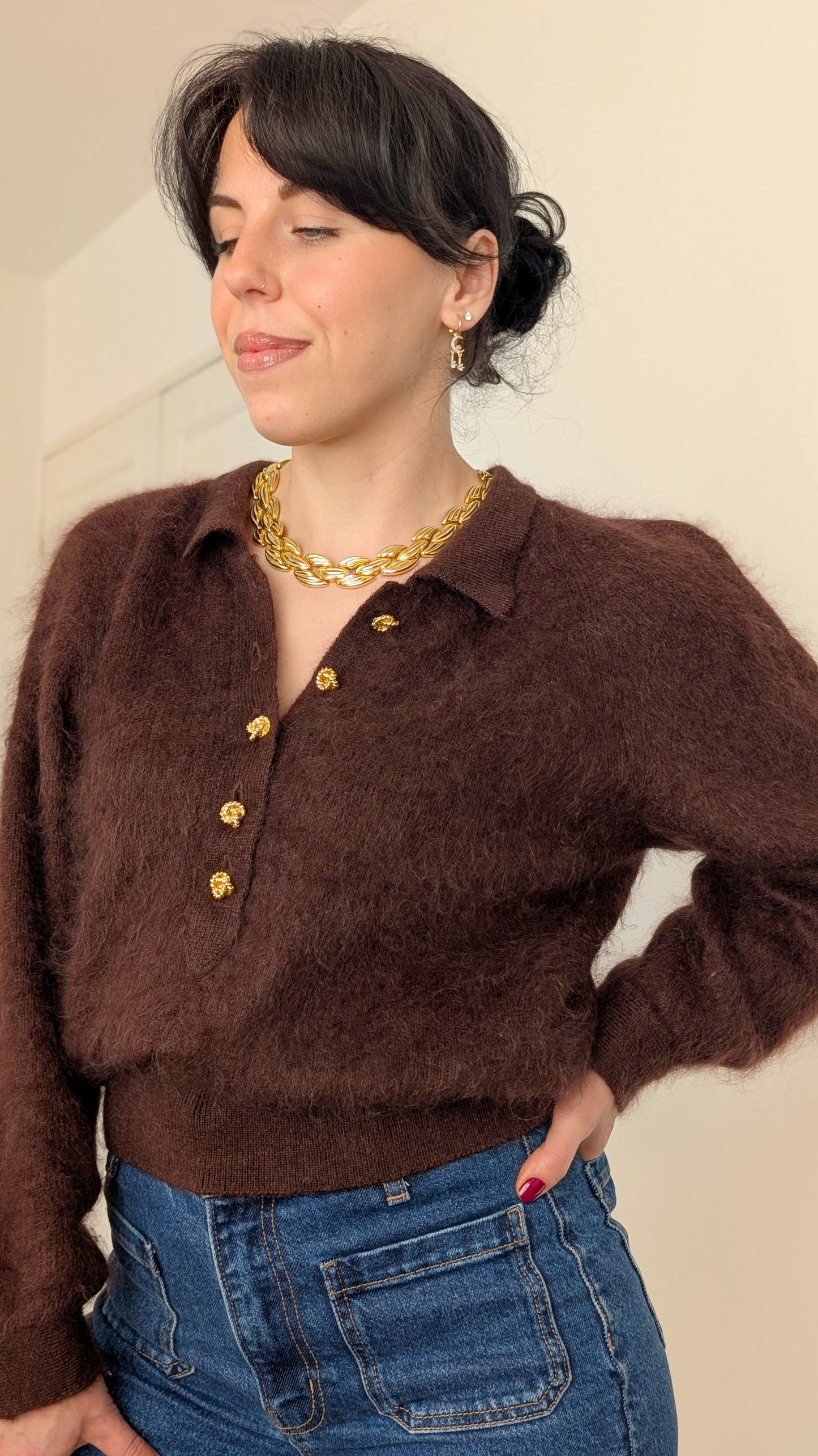 Pull laine et angora T38-40