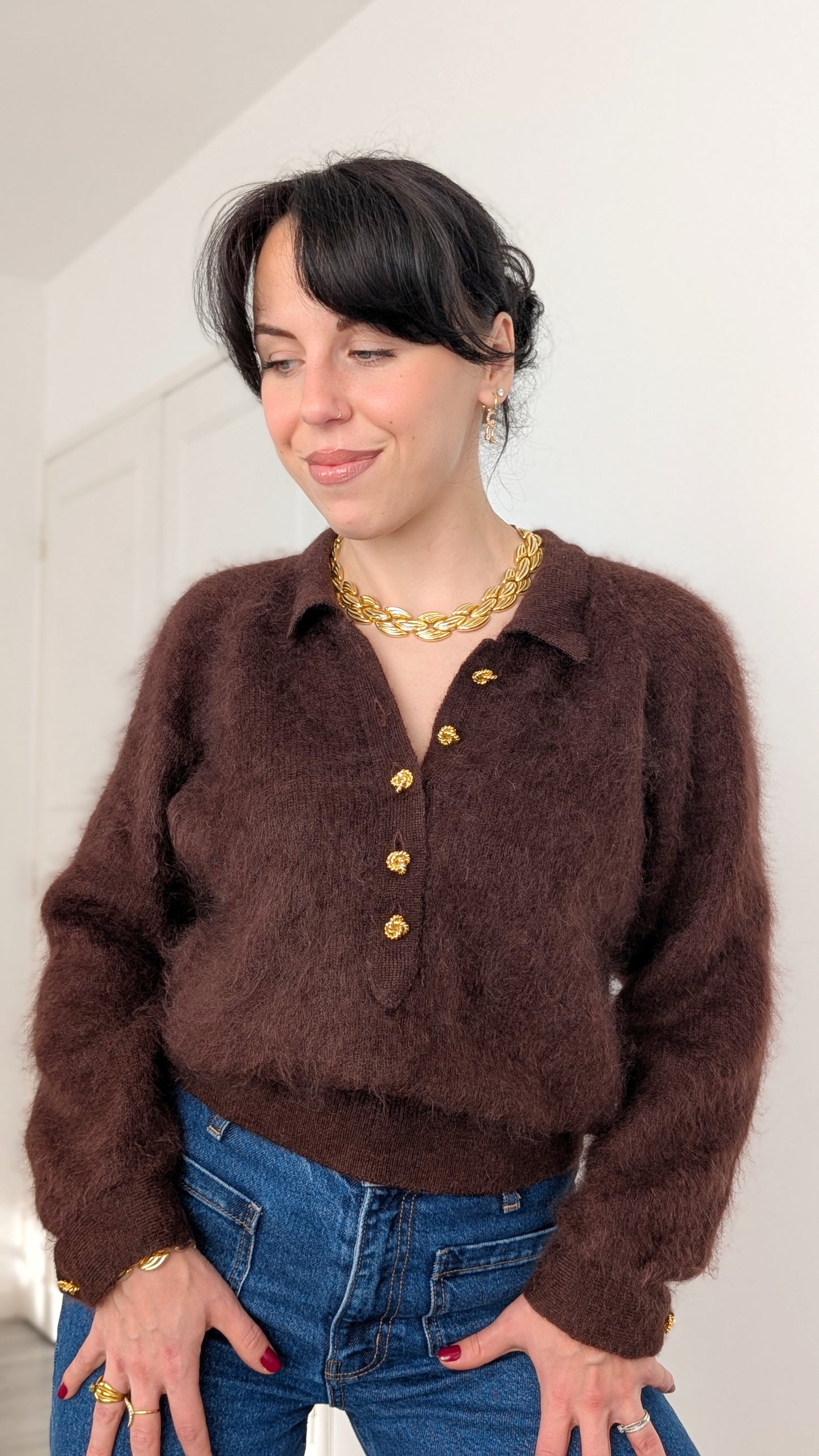 Pull laine et angora T38-40