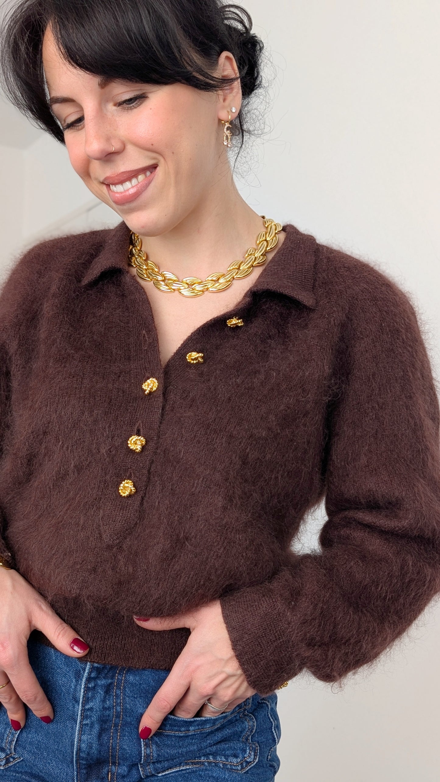 Pull laine et angora T38-40