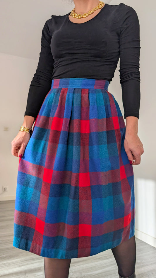 Jupe pure laine made in USA T34