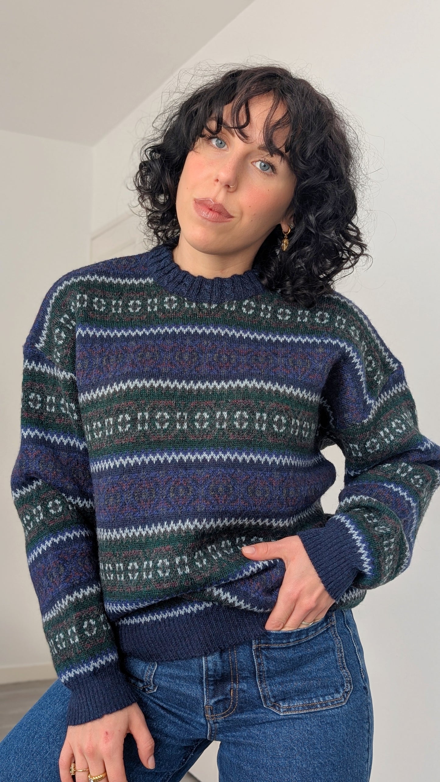 Pull laine douce T38