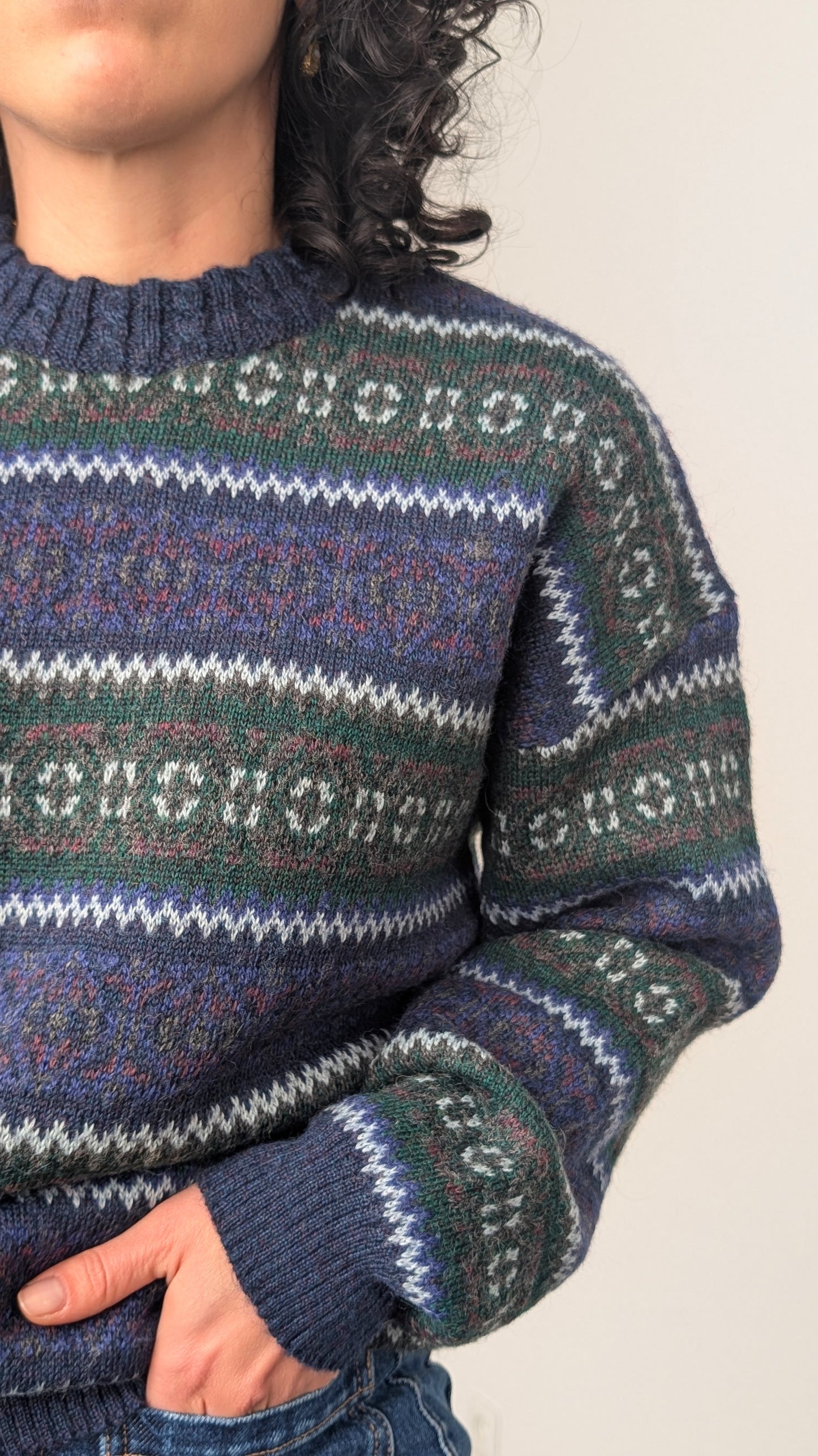 Pull laine douce T38