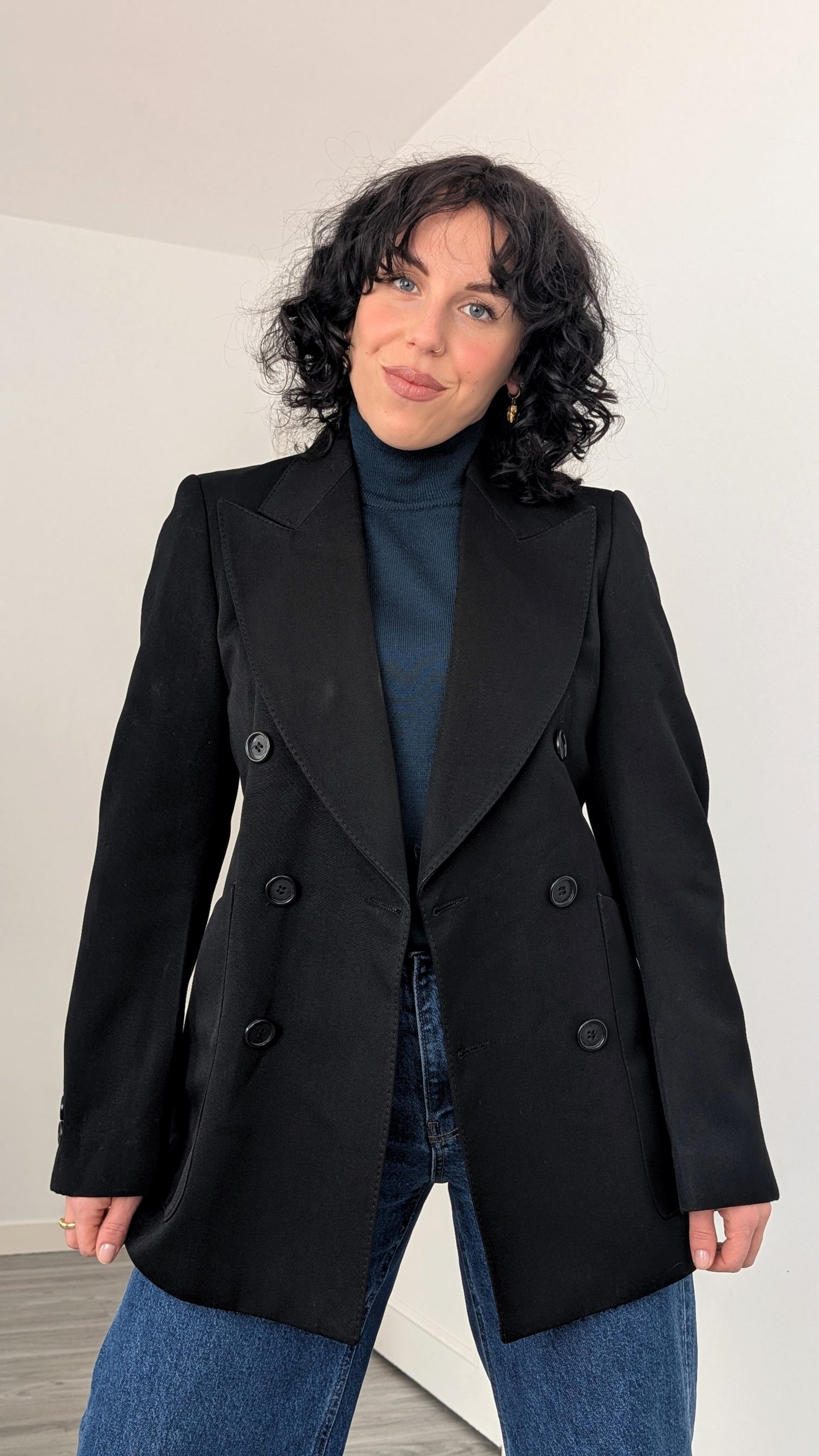 Blazer structuré laine T36