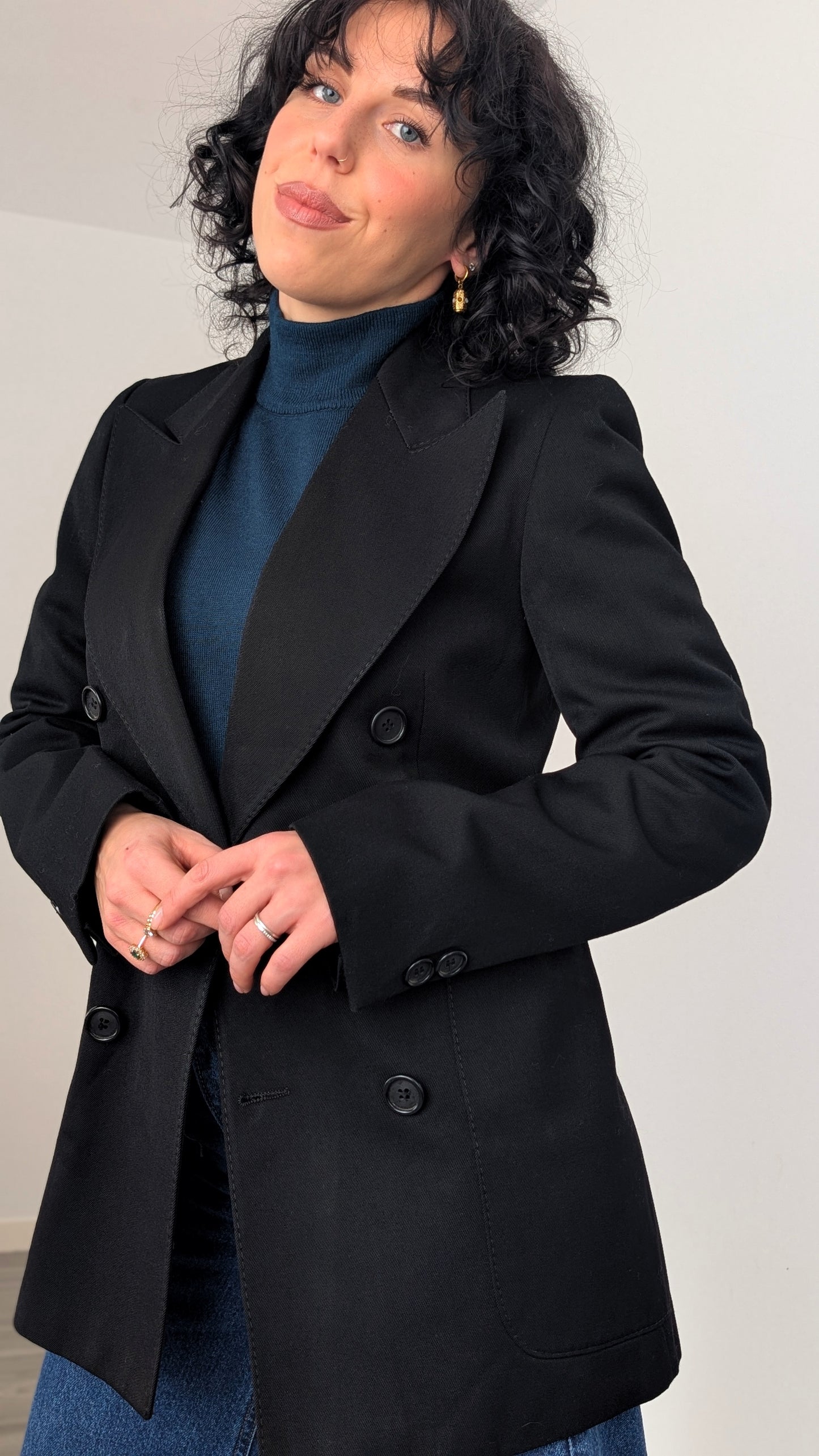 Blazer structuré laine T36