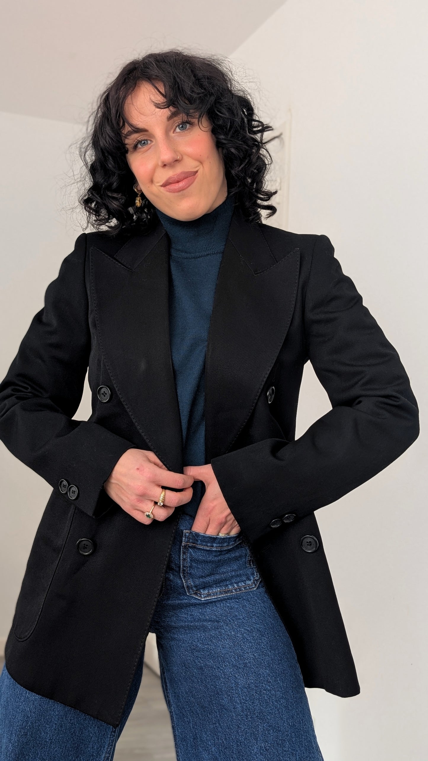 Blazer structuré laine T36