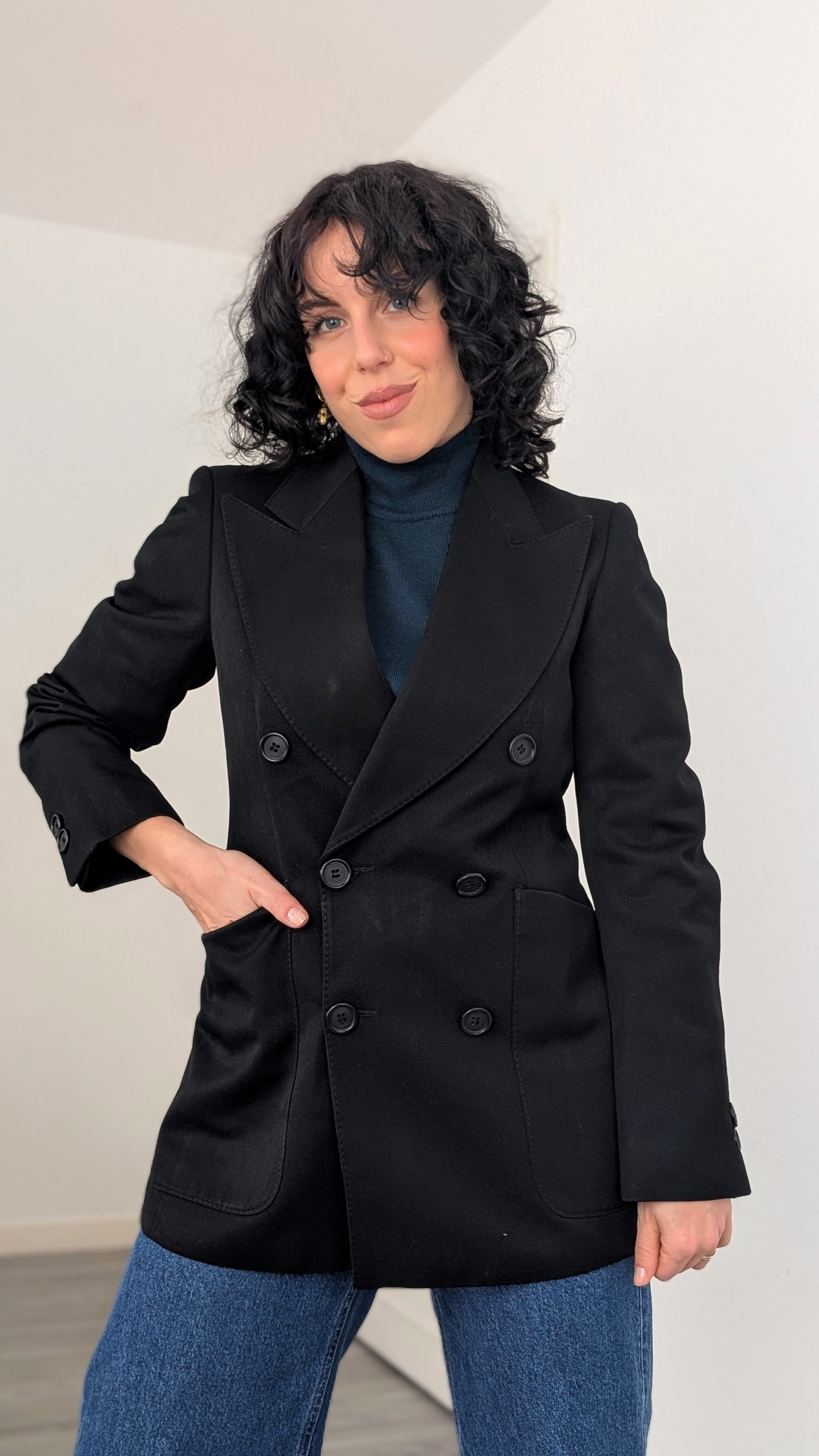 Blazer structuré laine T36