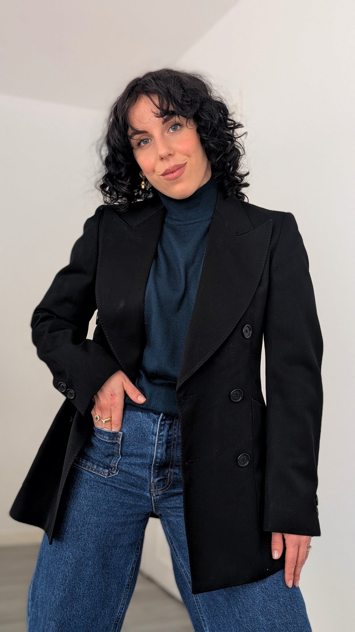 Blazer structuré laine T36