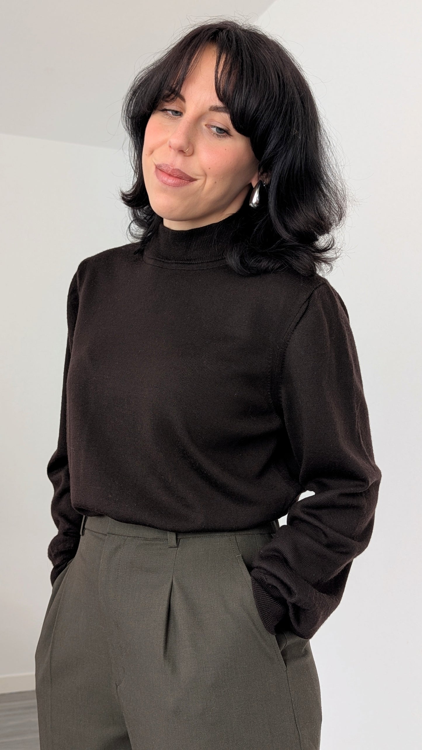 Pull col mao pure laine T 42-44