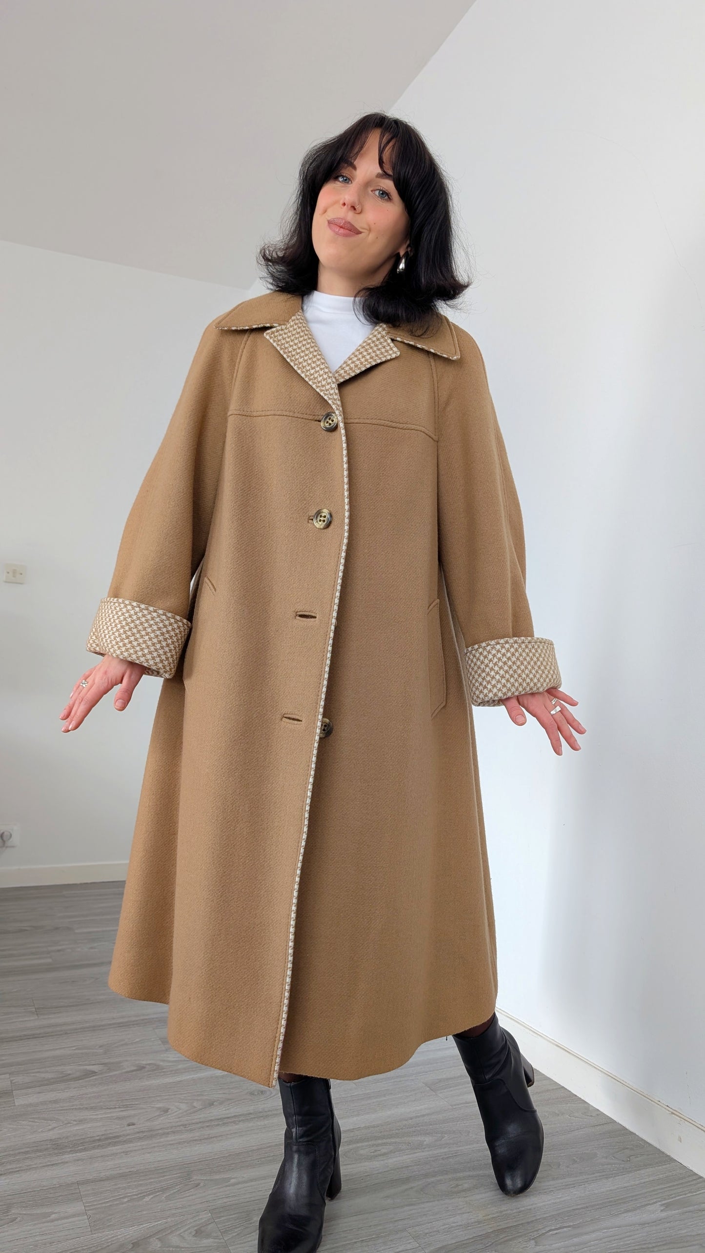 Manteau laine T 38-40