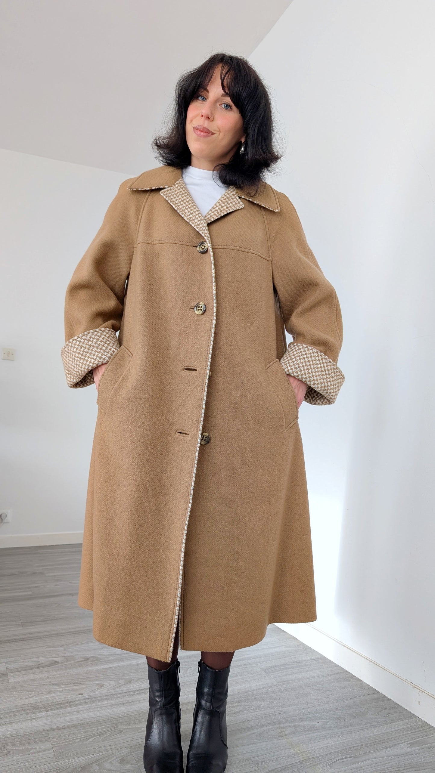 Manteau laine T 38-40