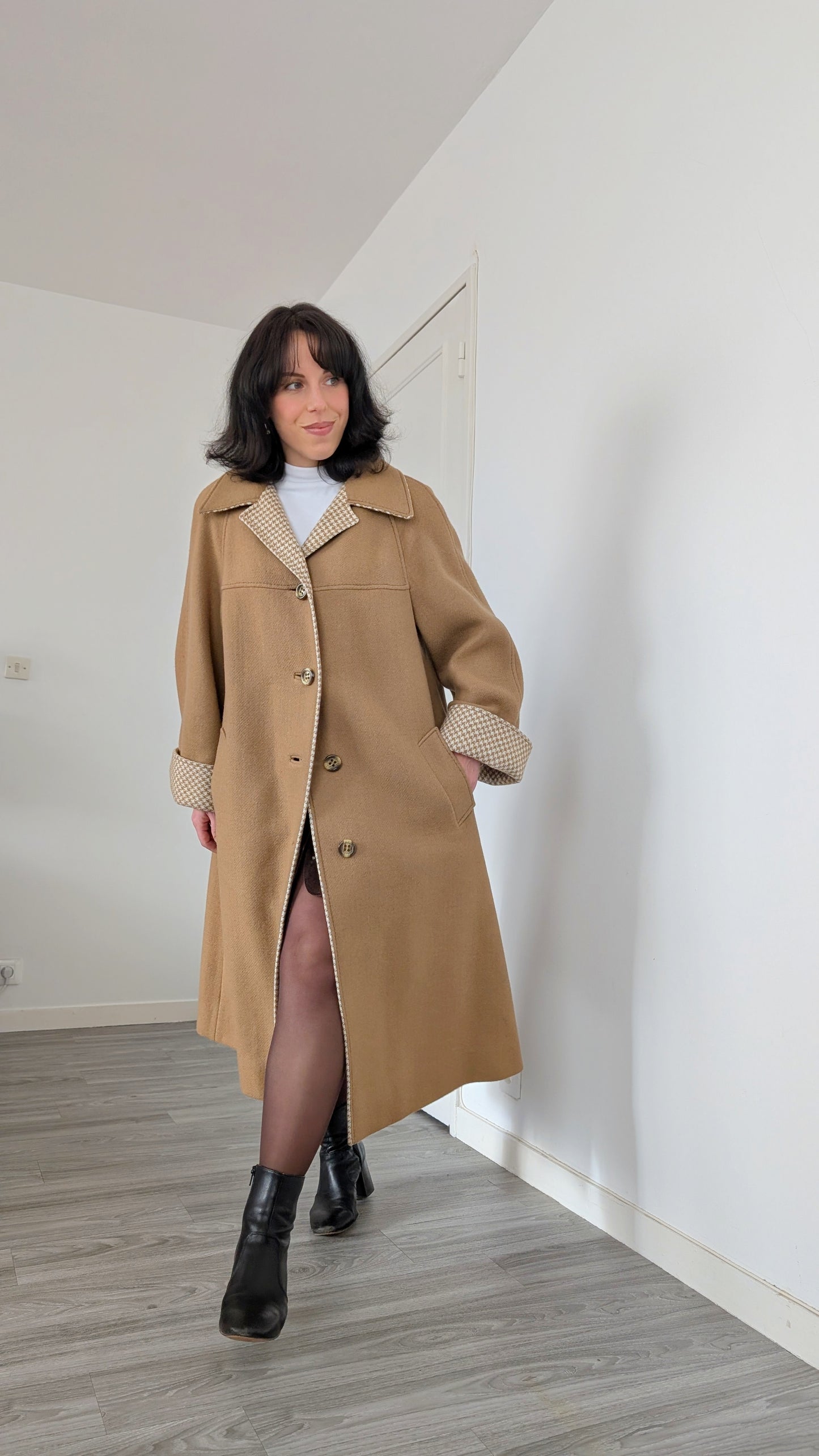 Manteau laine T 38-40