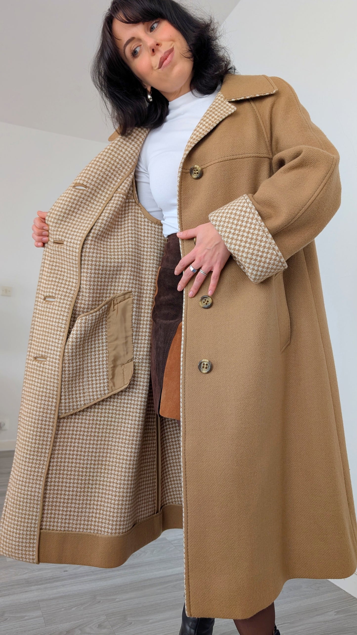 Manteau laine T 38-40