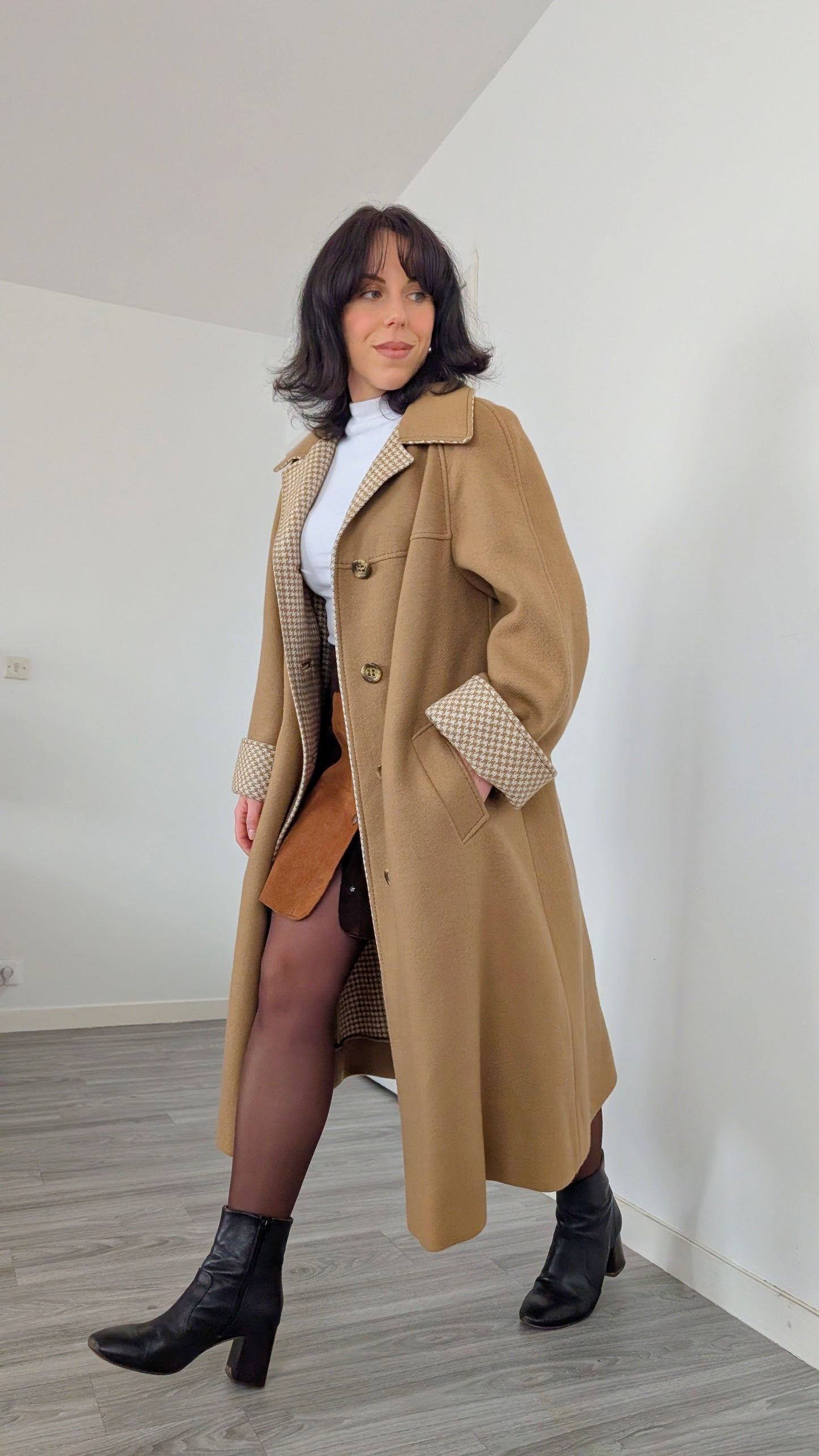 Manteau laine T 38-40