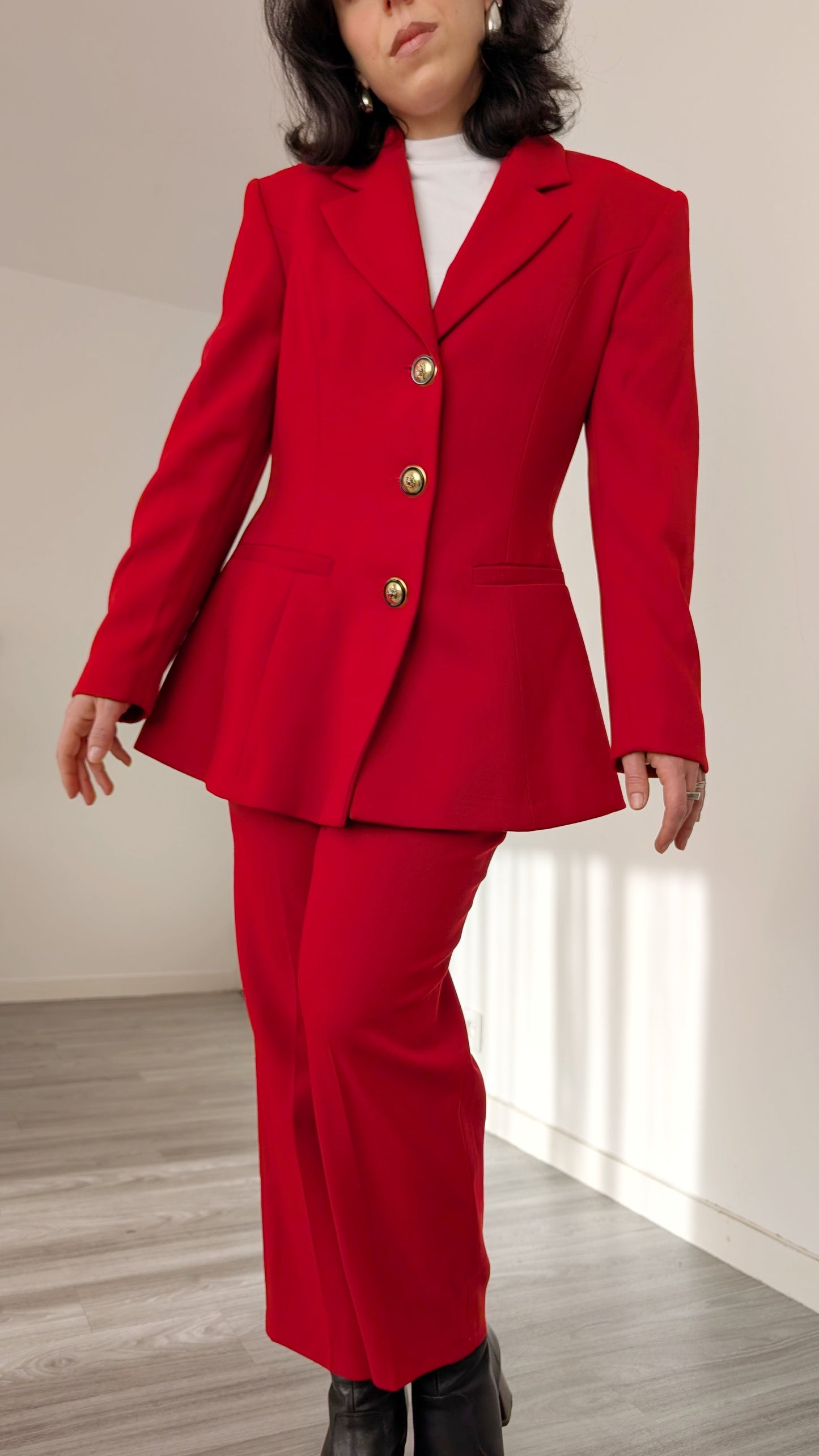 Costume 80s laine T38