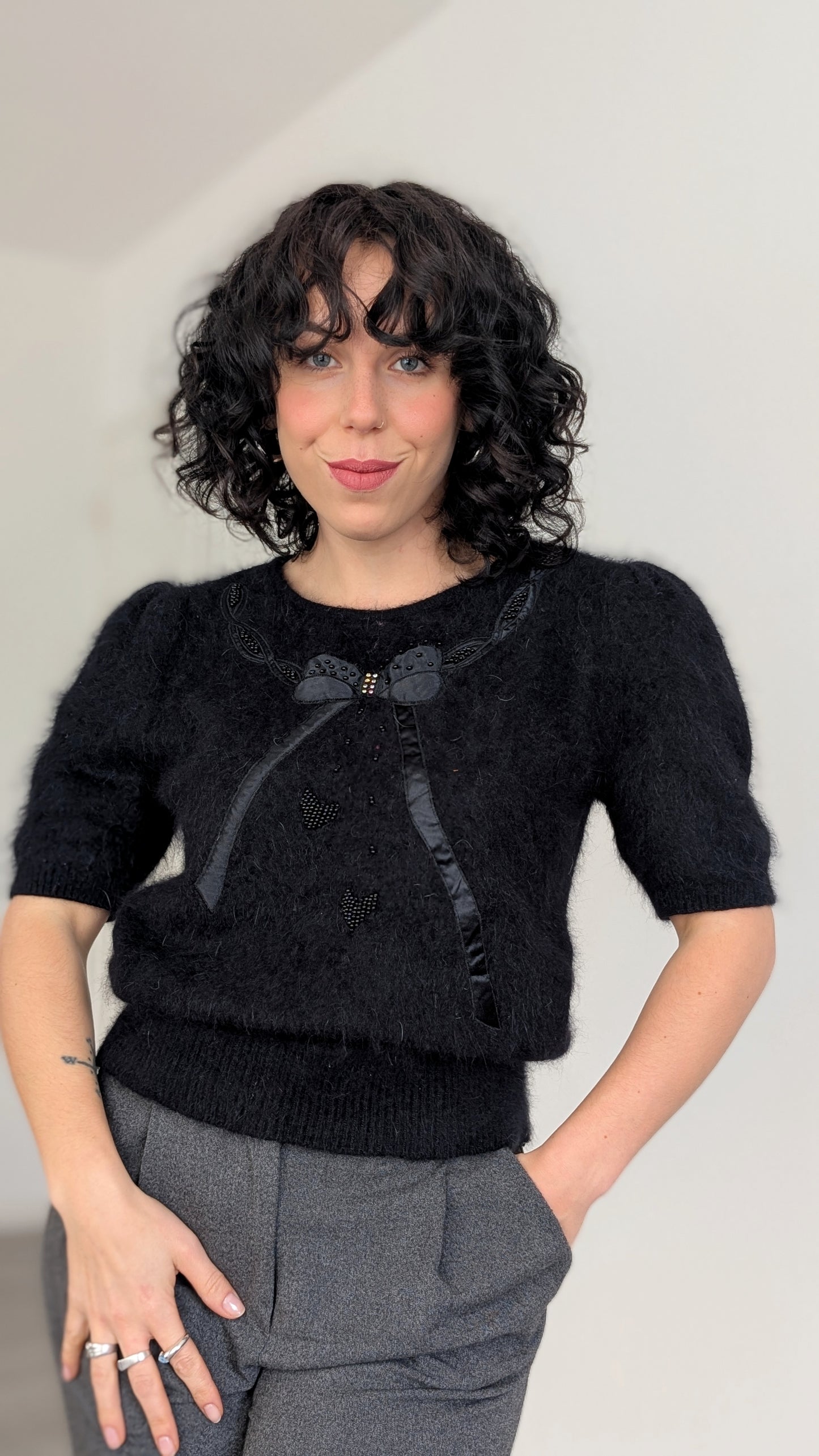 Pull angora 80s T36-38