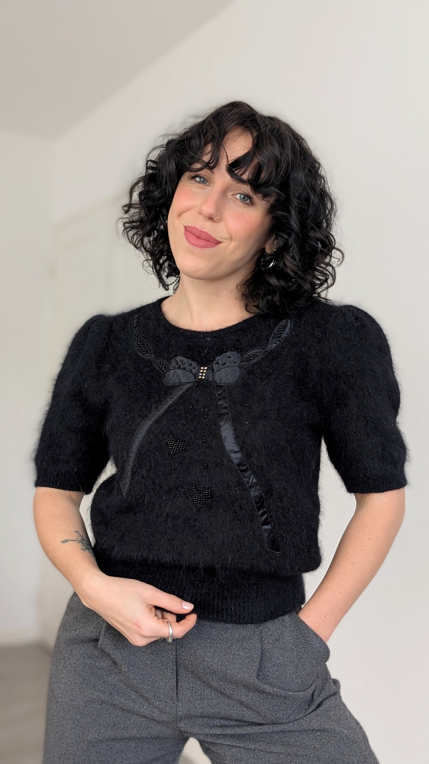 Pull angora 80s T36-38