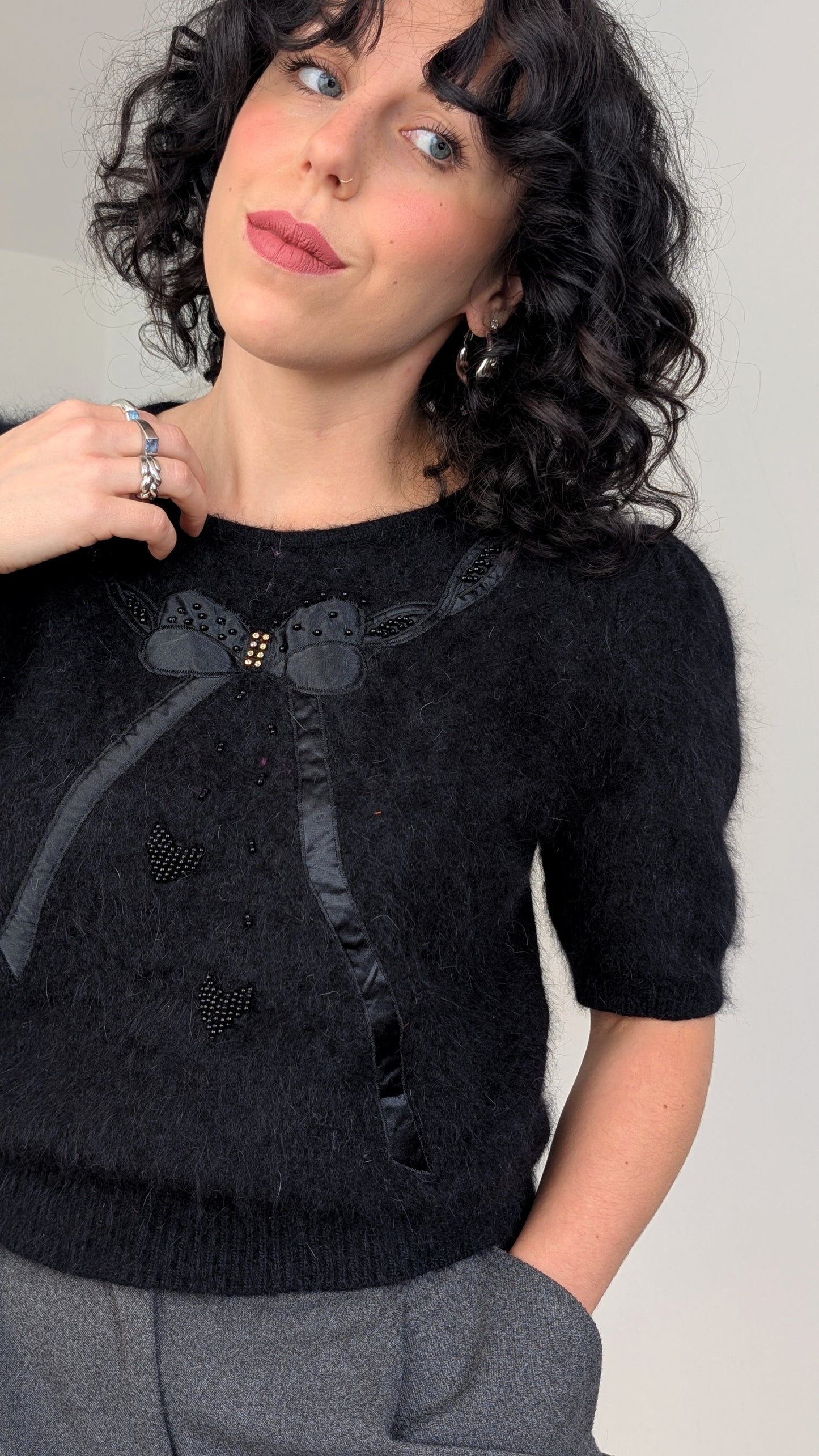 Pull angora 80s T36-38