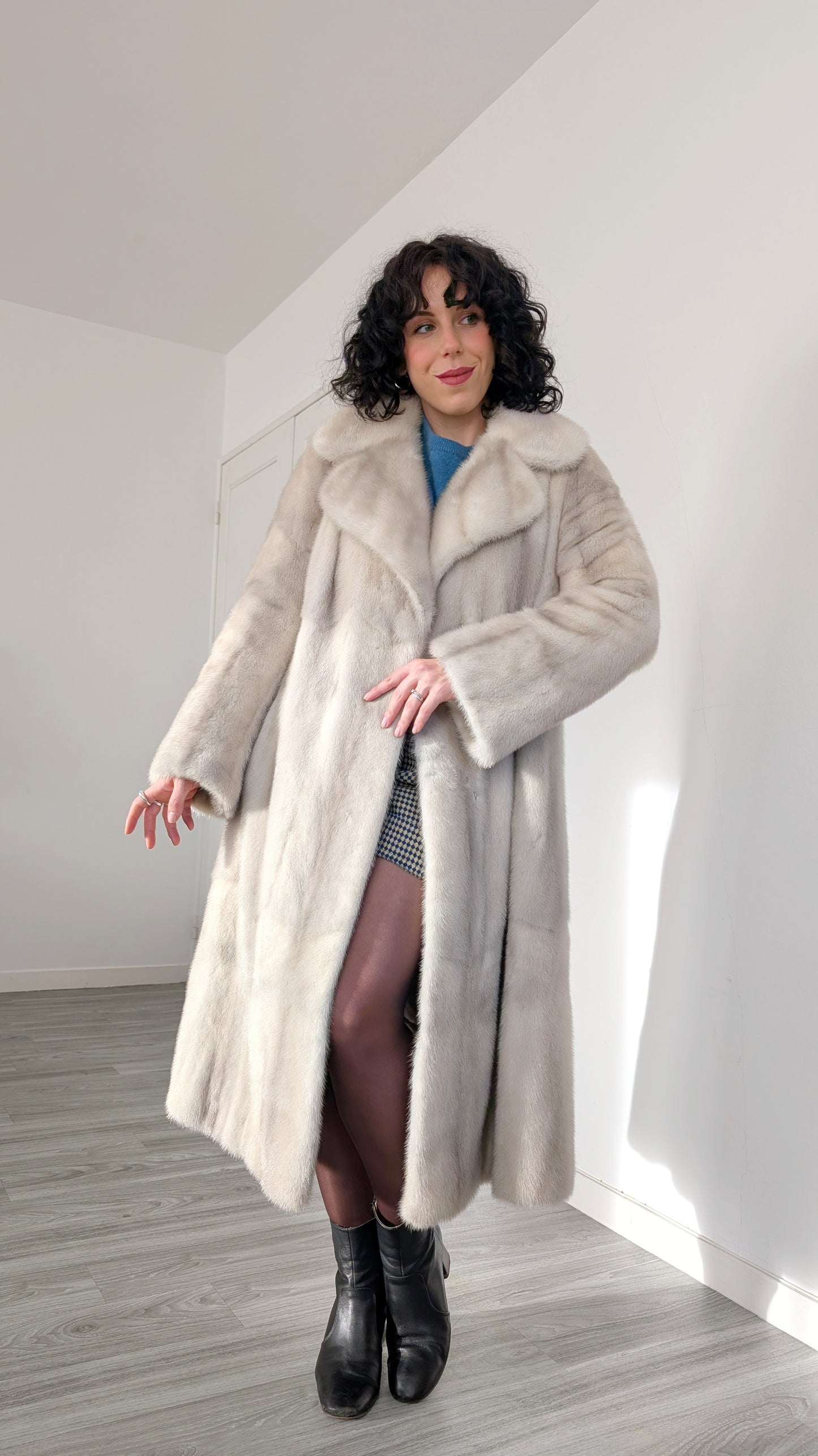 Magnifique fourrure vison 60s T38