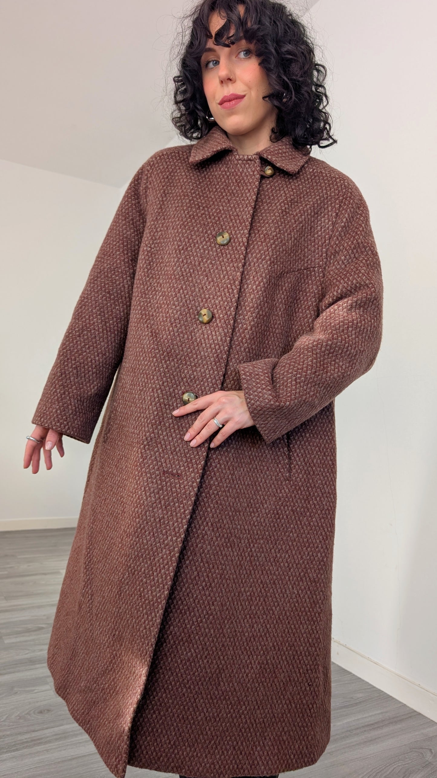 Manteau laine 60s taille du 34 au 42