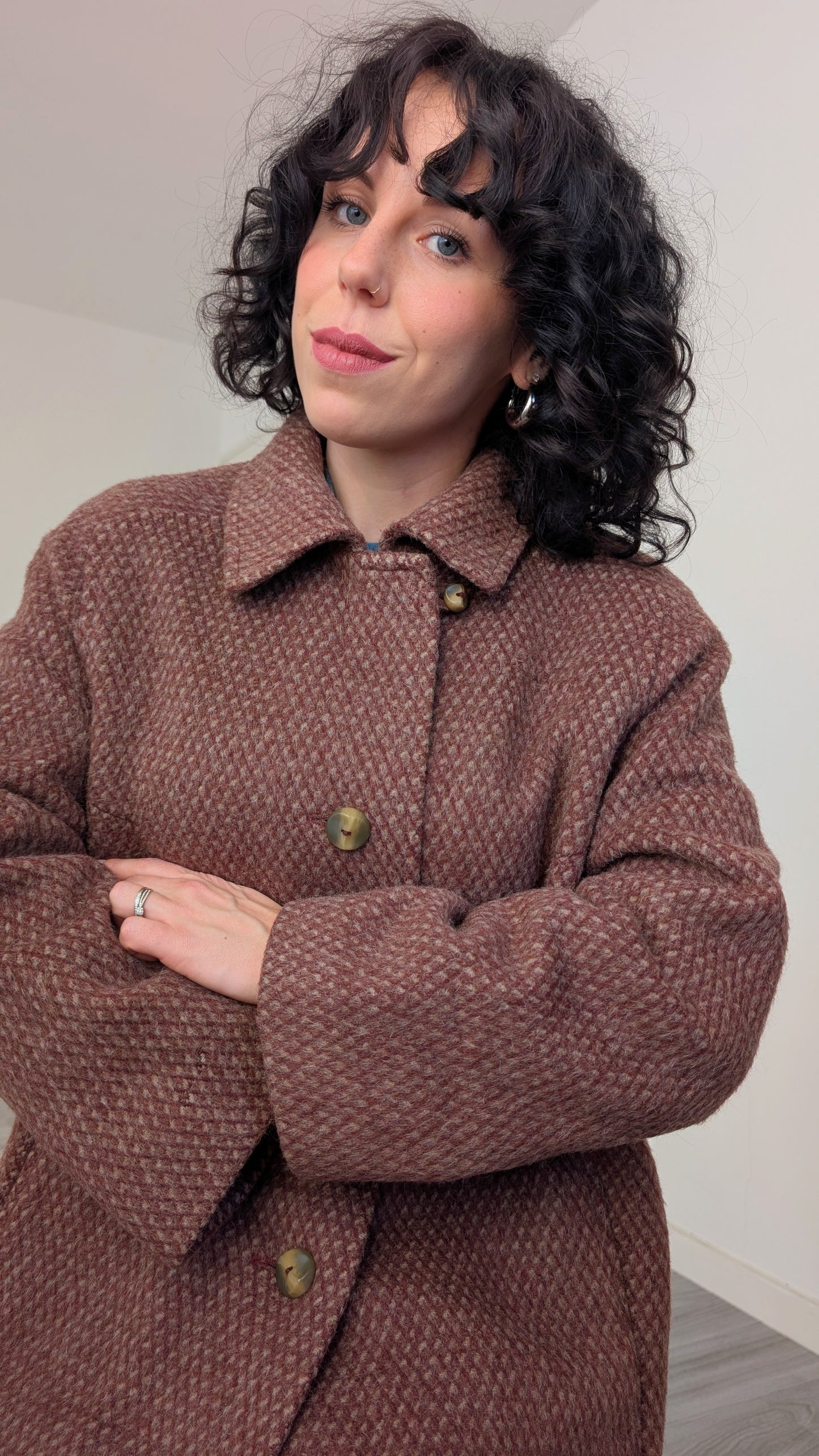 Manteau laine 60s taille du 34 au 42