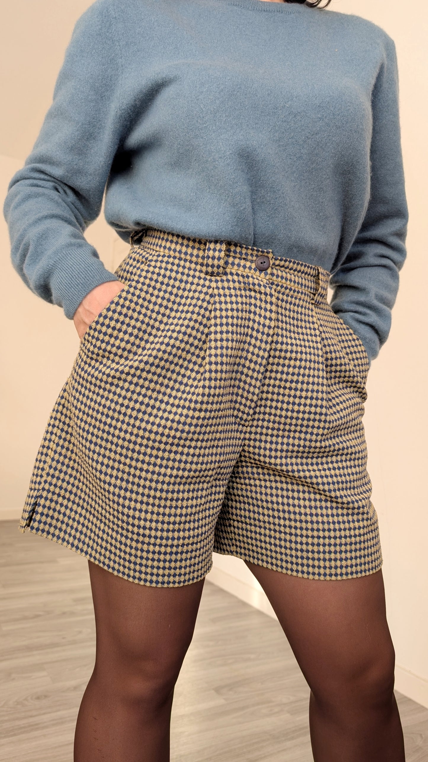 Short pure laine T36