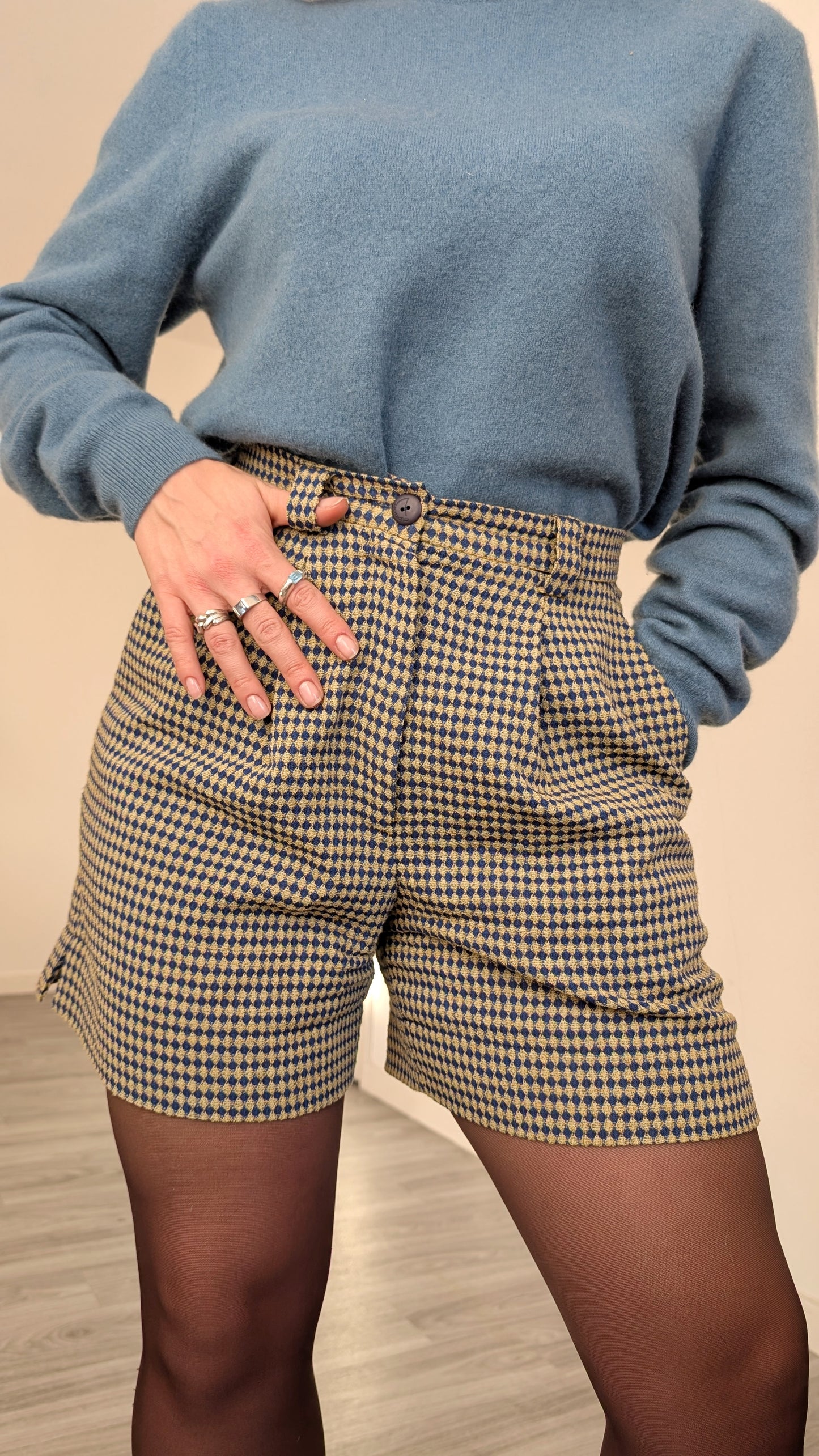 Short pure laine T36