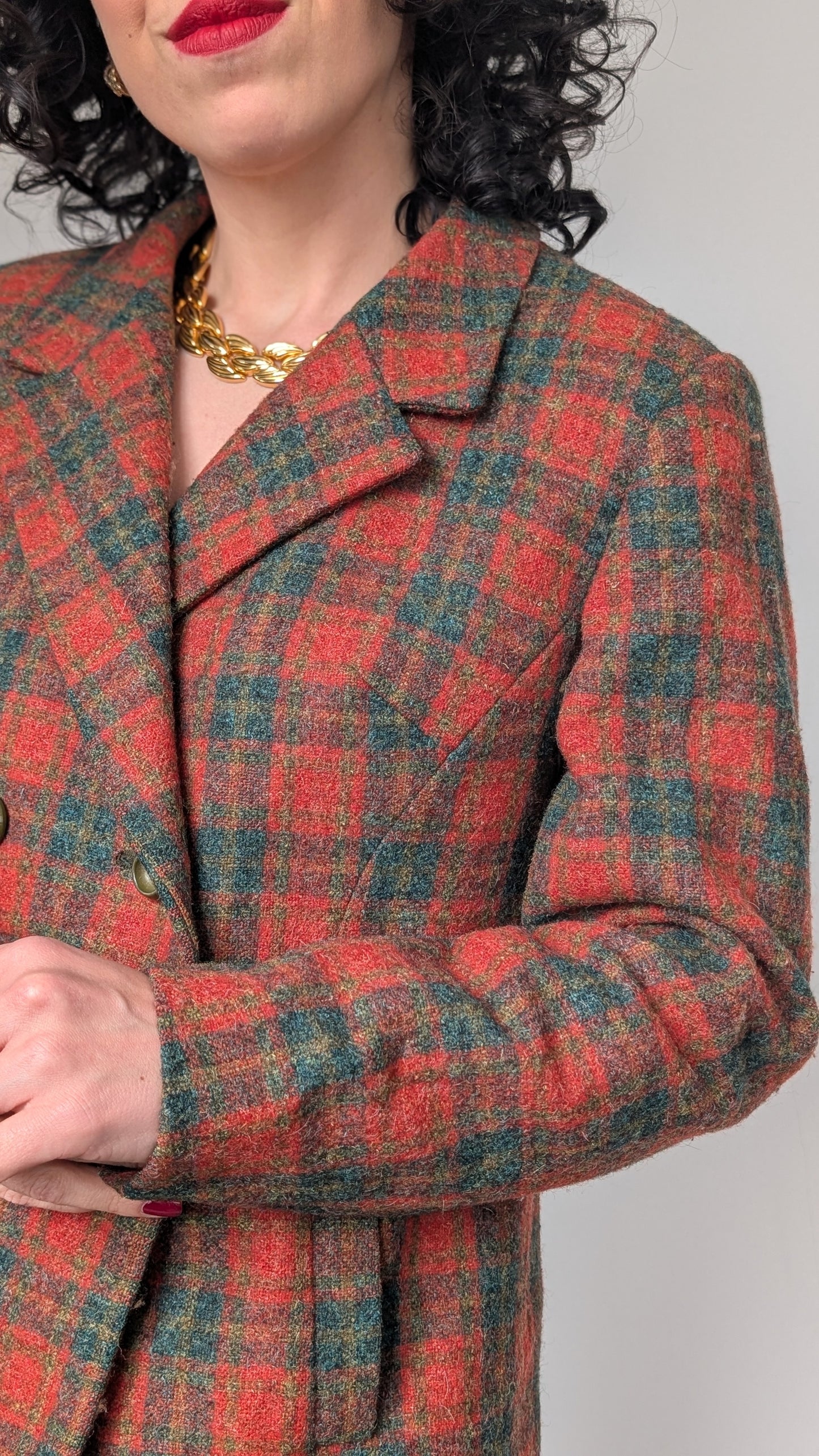 Manteau/veste laine 60s T38