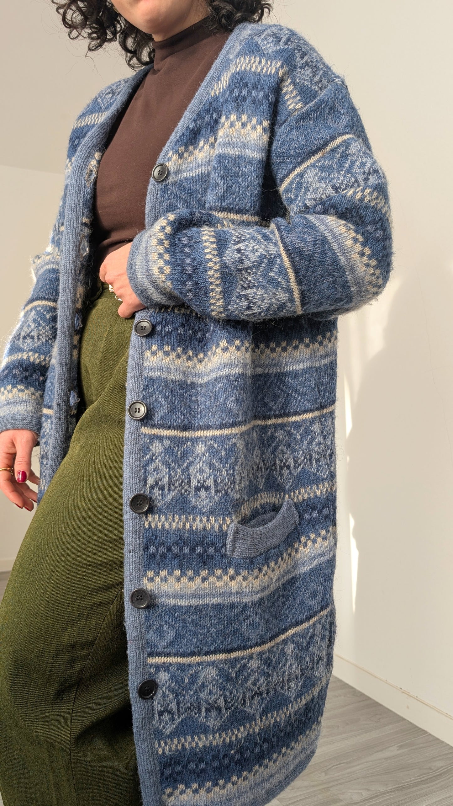 Cardigan pure laine T38-40