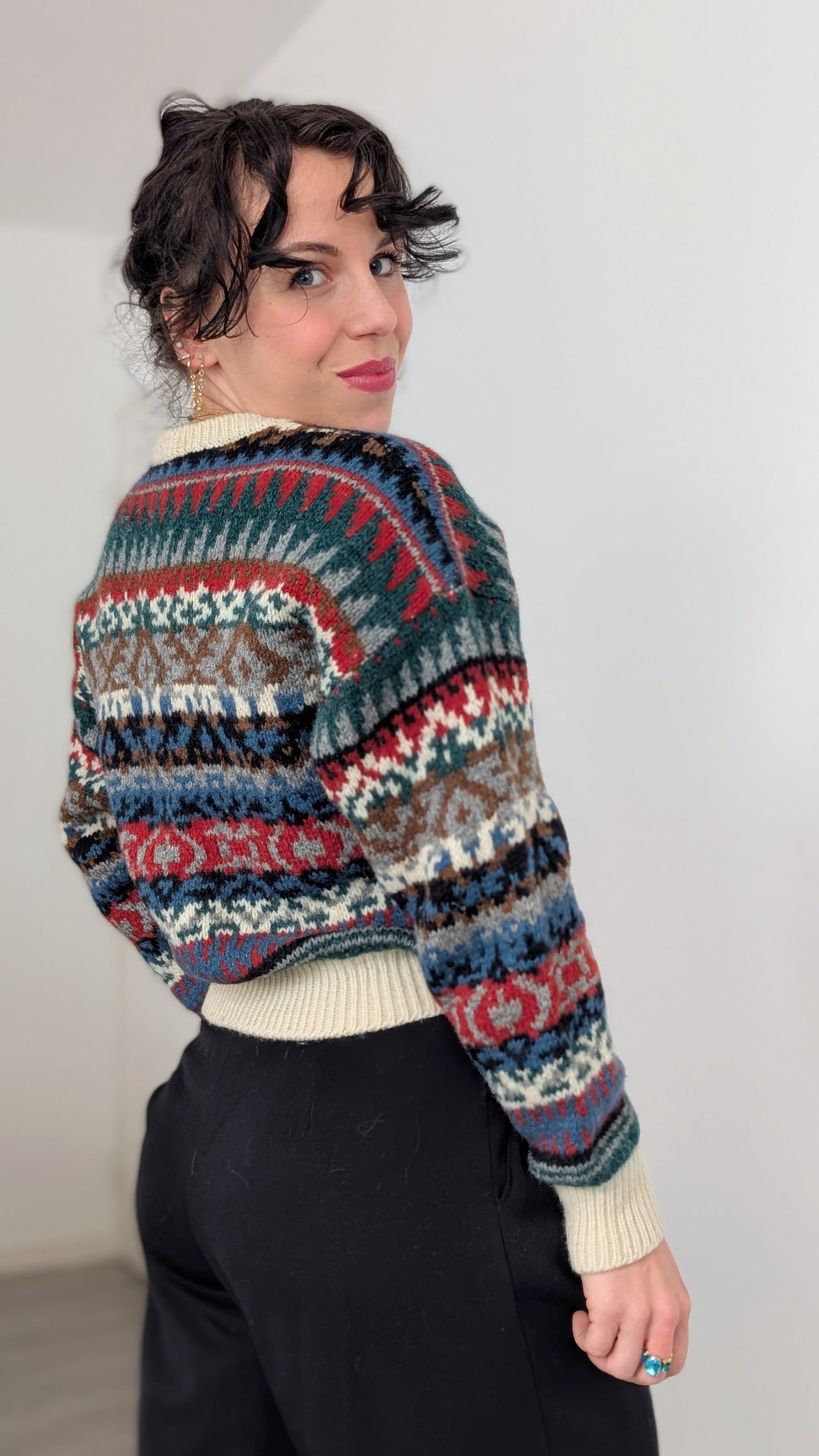 Cardigan pure laine made in France T36