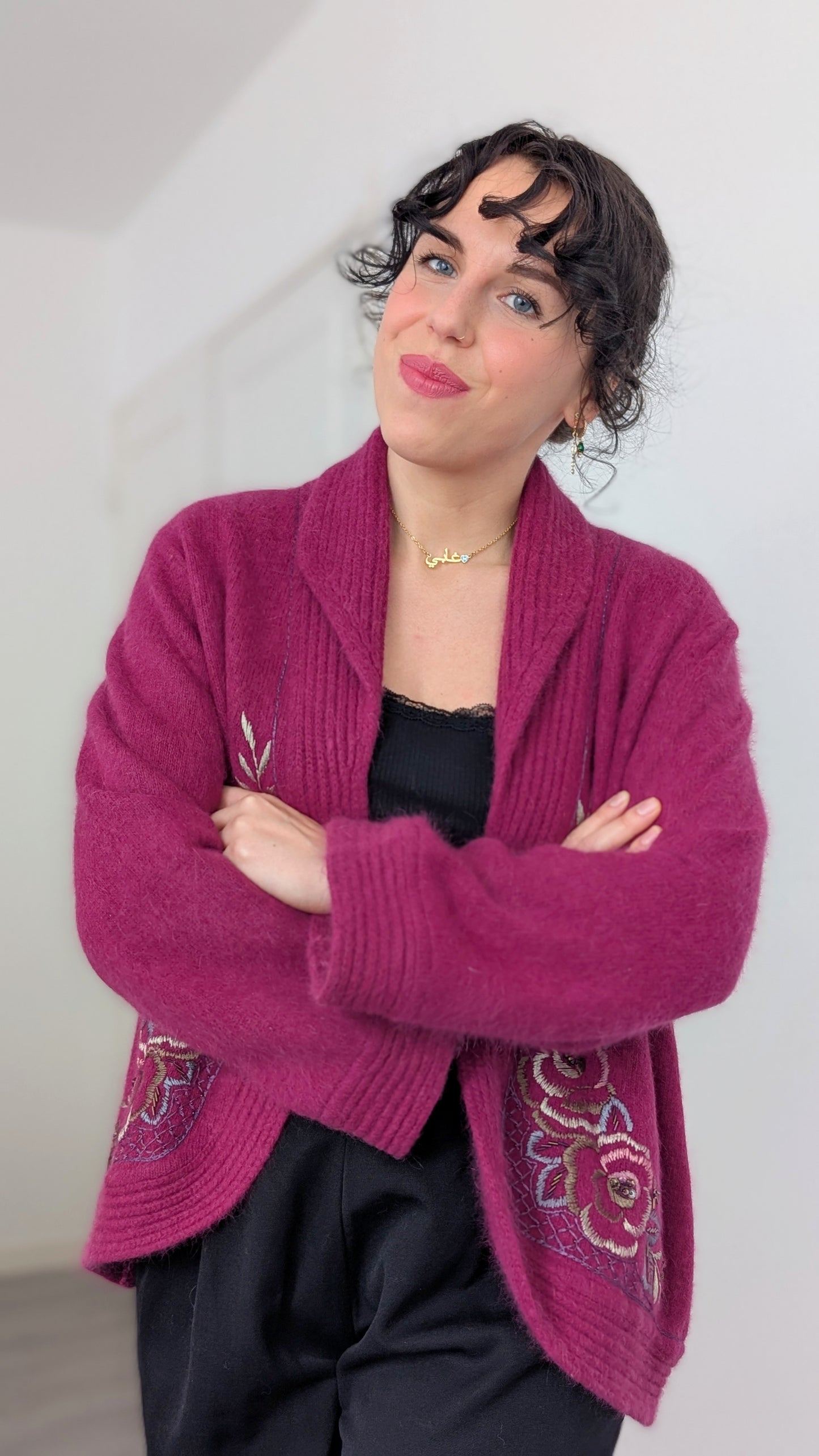 Cardigan angora taille du 34 au 42