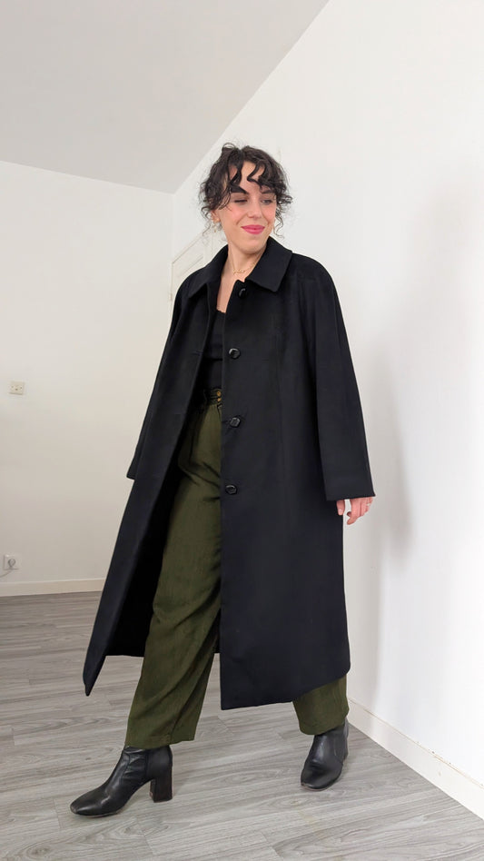 Manteau japonais en pure cachemire T38-40