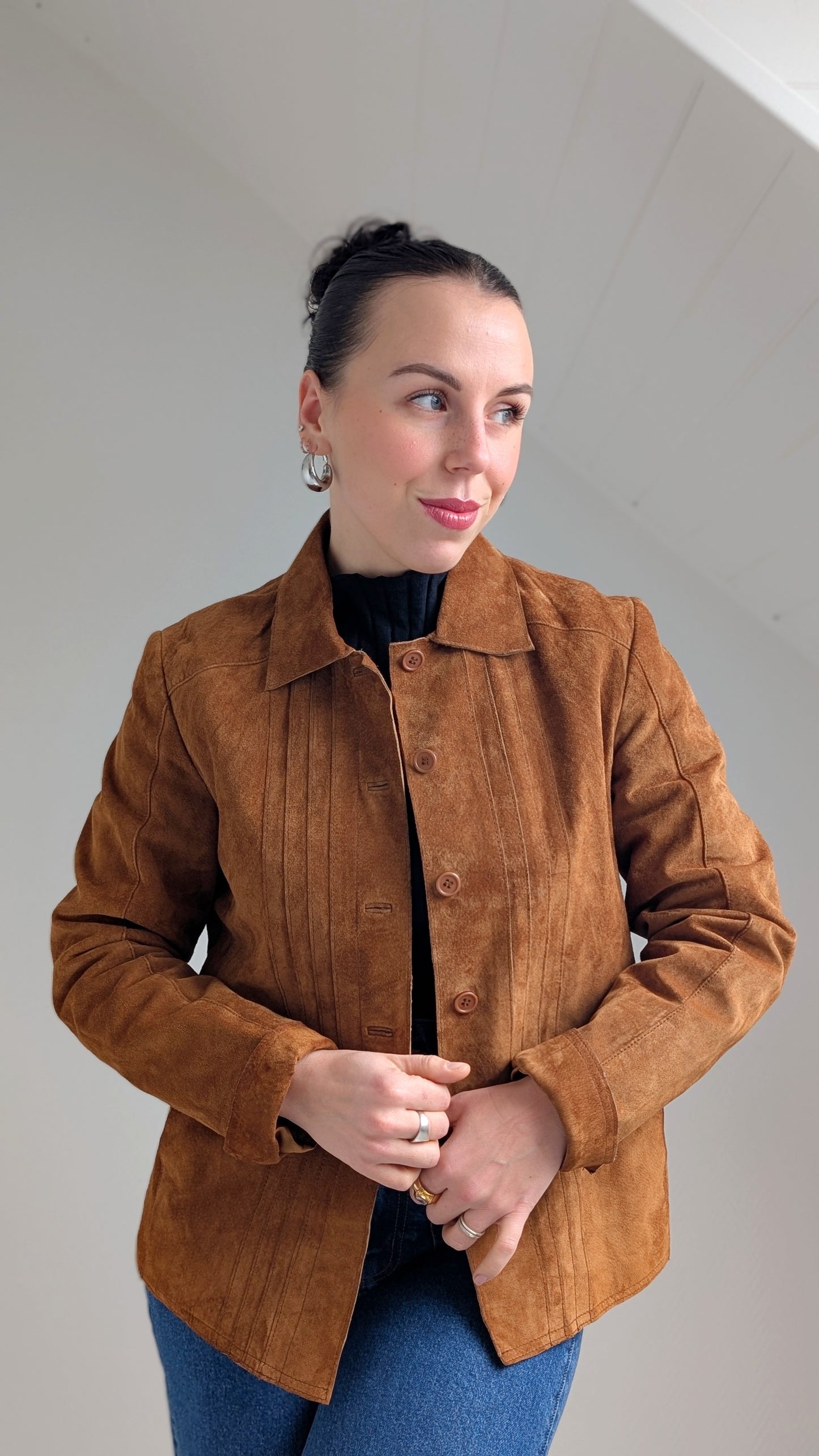 Veste/surchemise daim T36-38