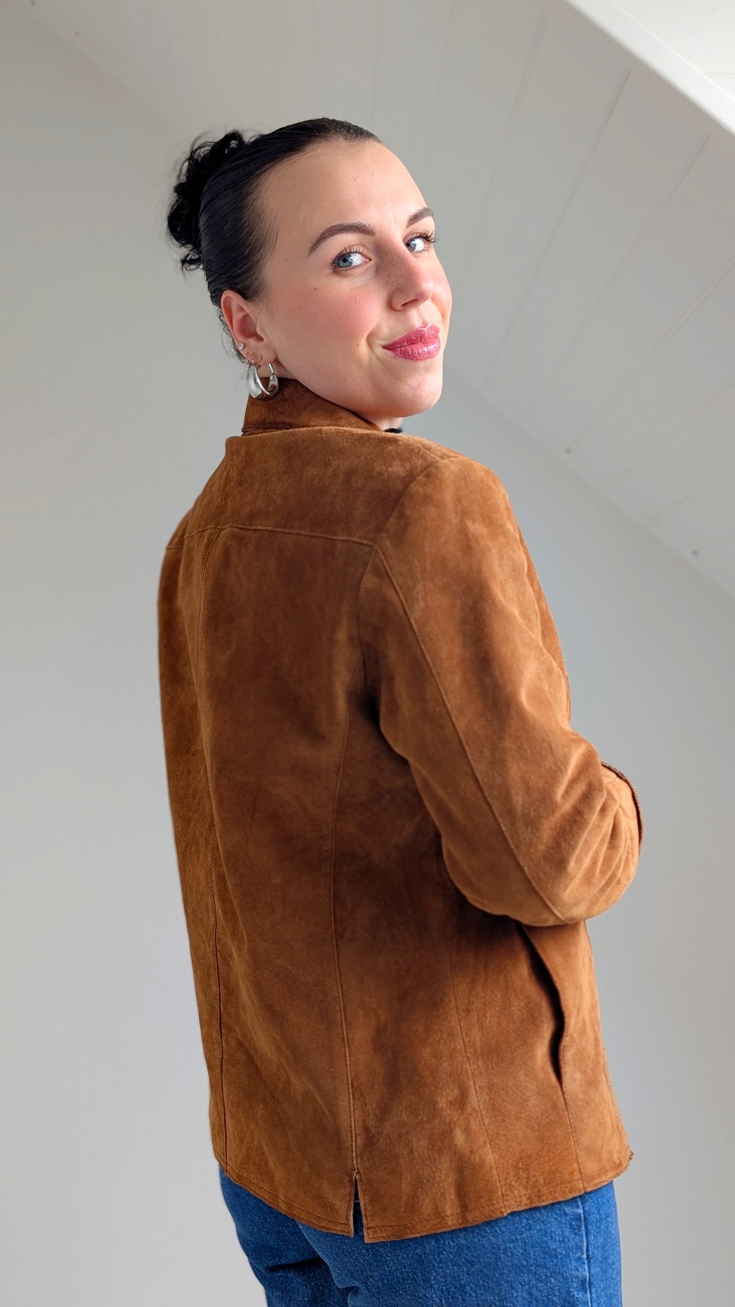 Veste/surchemise daim T36-38