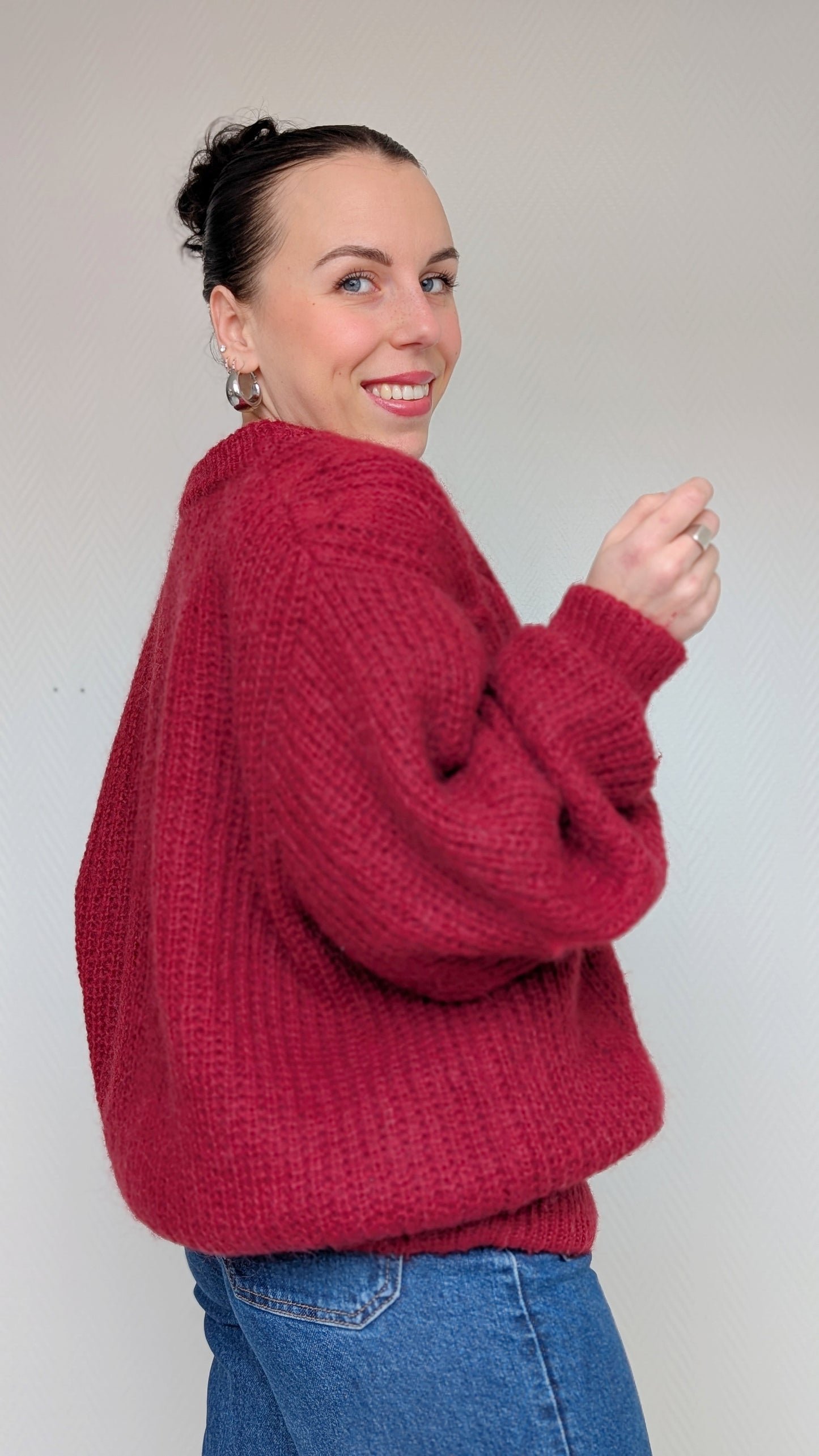 Cardigan 80s laine T40-42