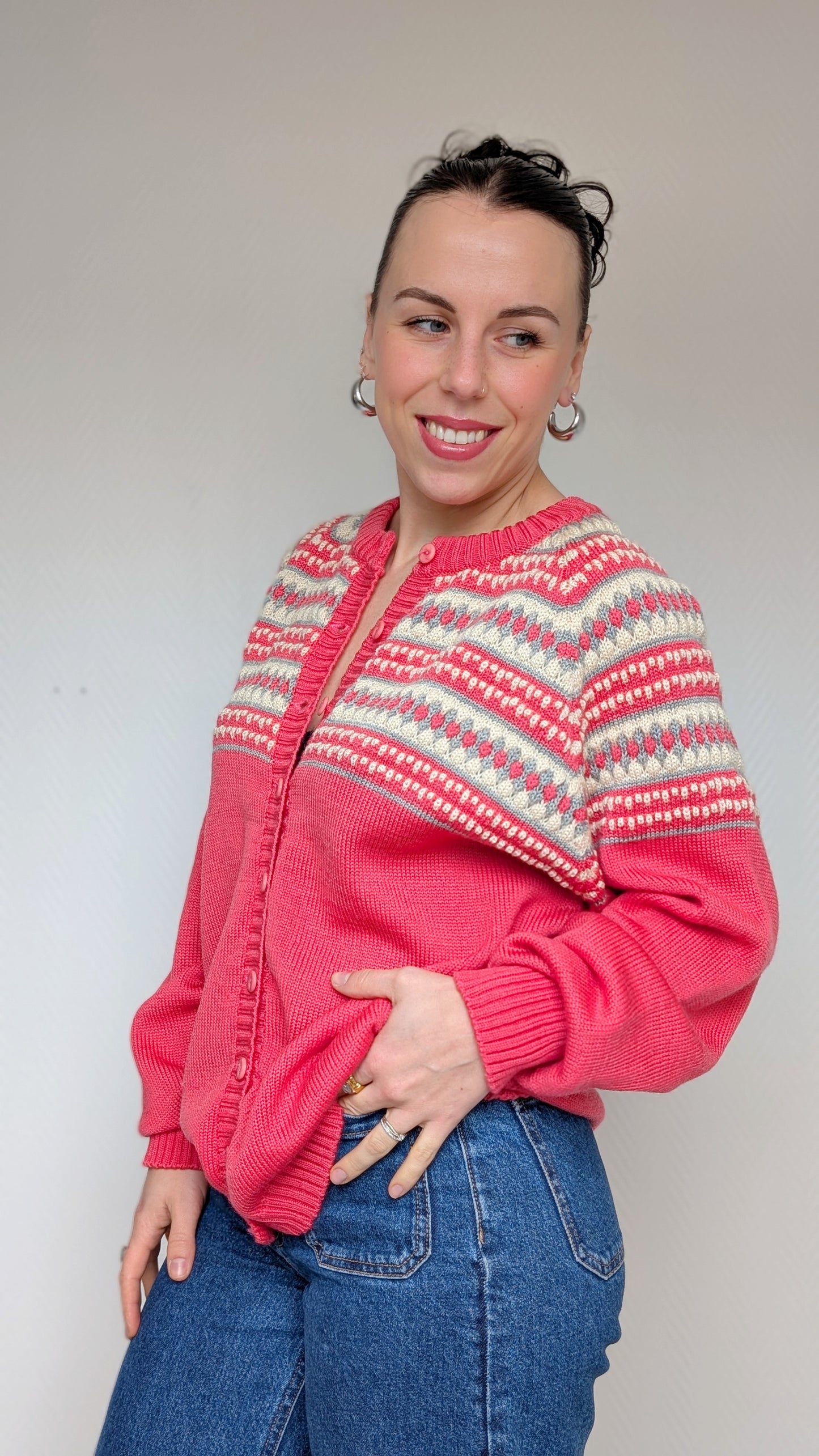 Cardigan pure laine T42-44