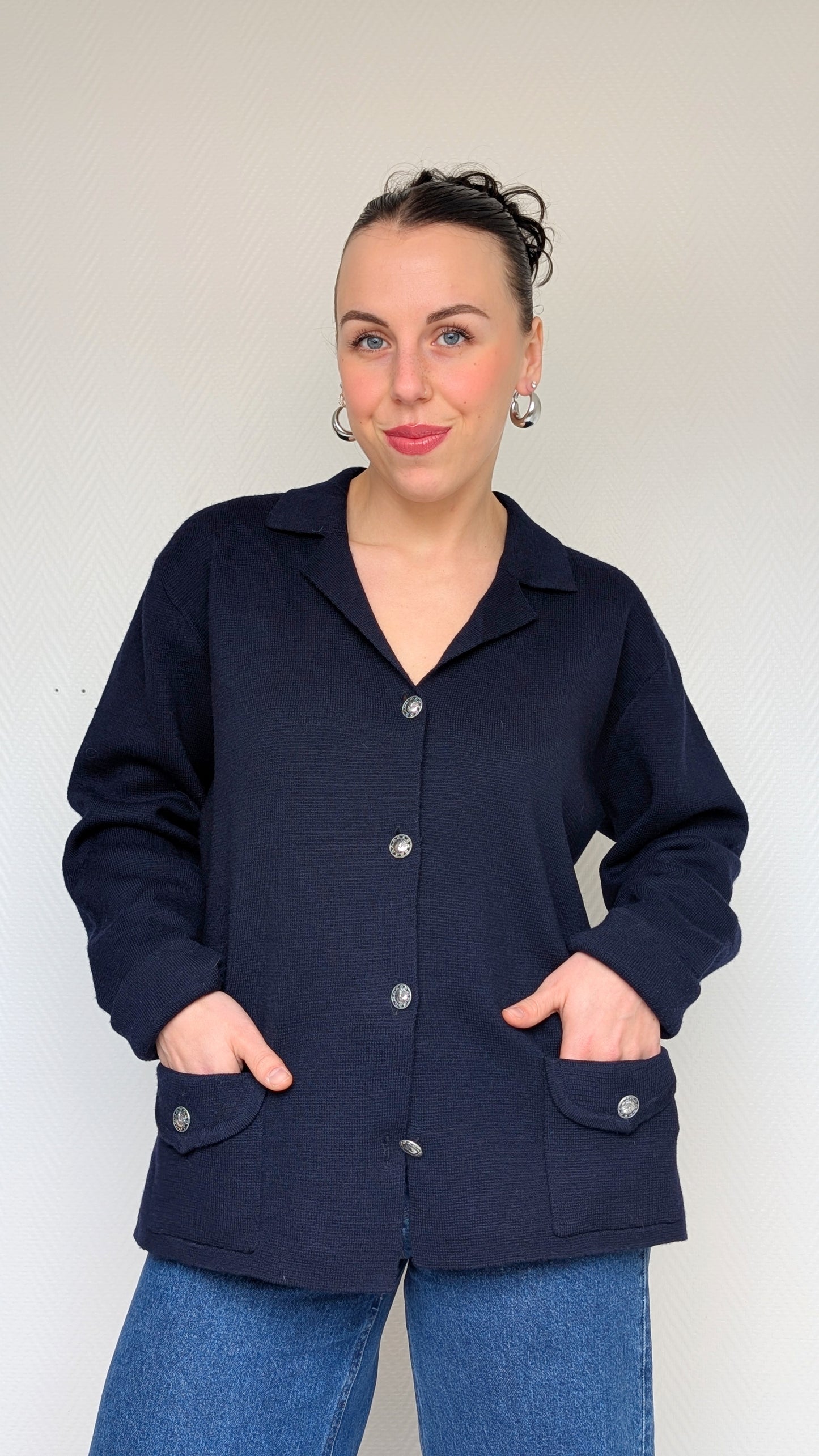 Cardigan laine mérinos T40-42